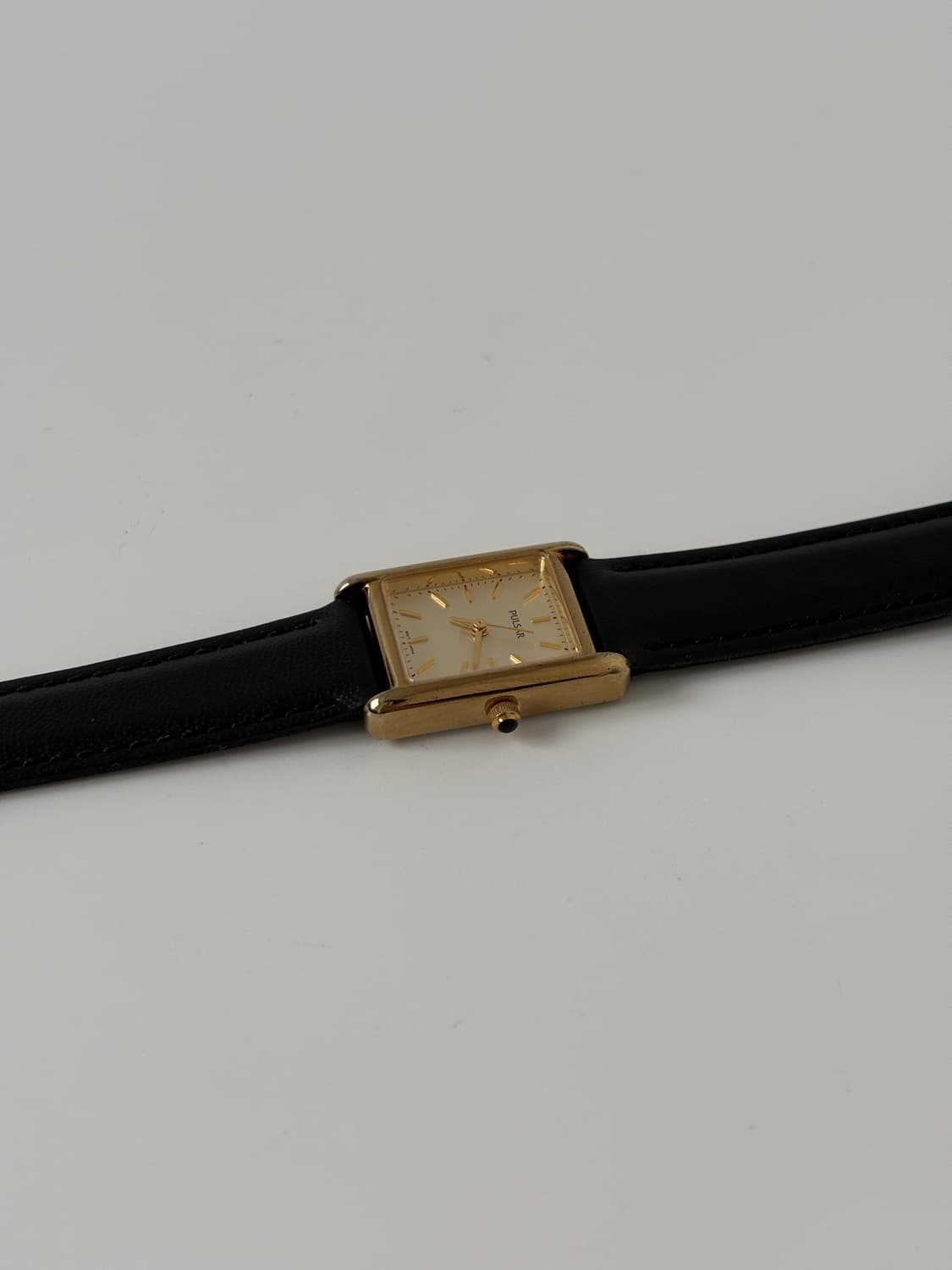 Pulsar - 1980s Gold Tank Ladies Quartz 상품이미지5