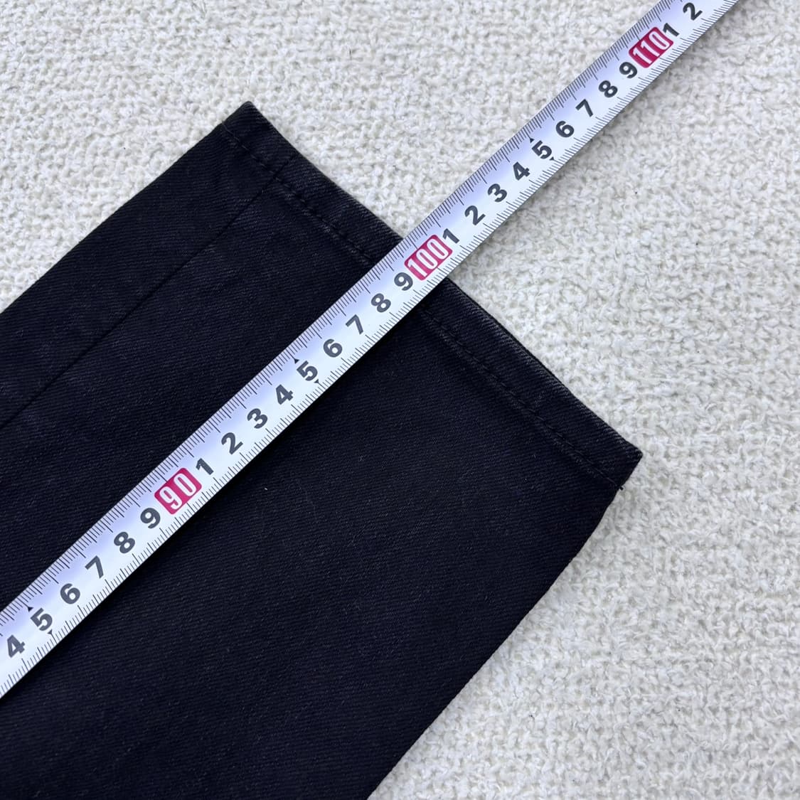 32 모드나인 블랙 데님 팬츠 0428E 상품이미지6