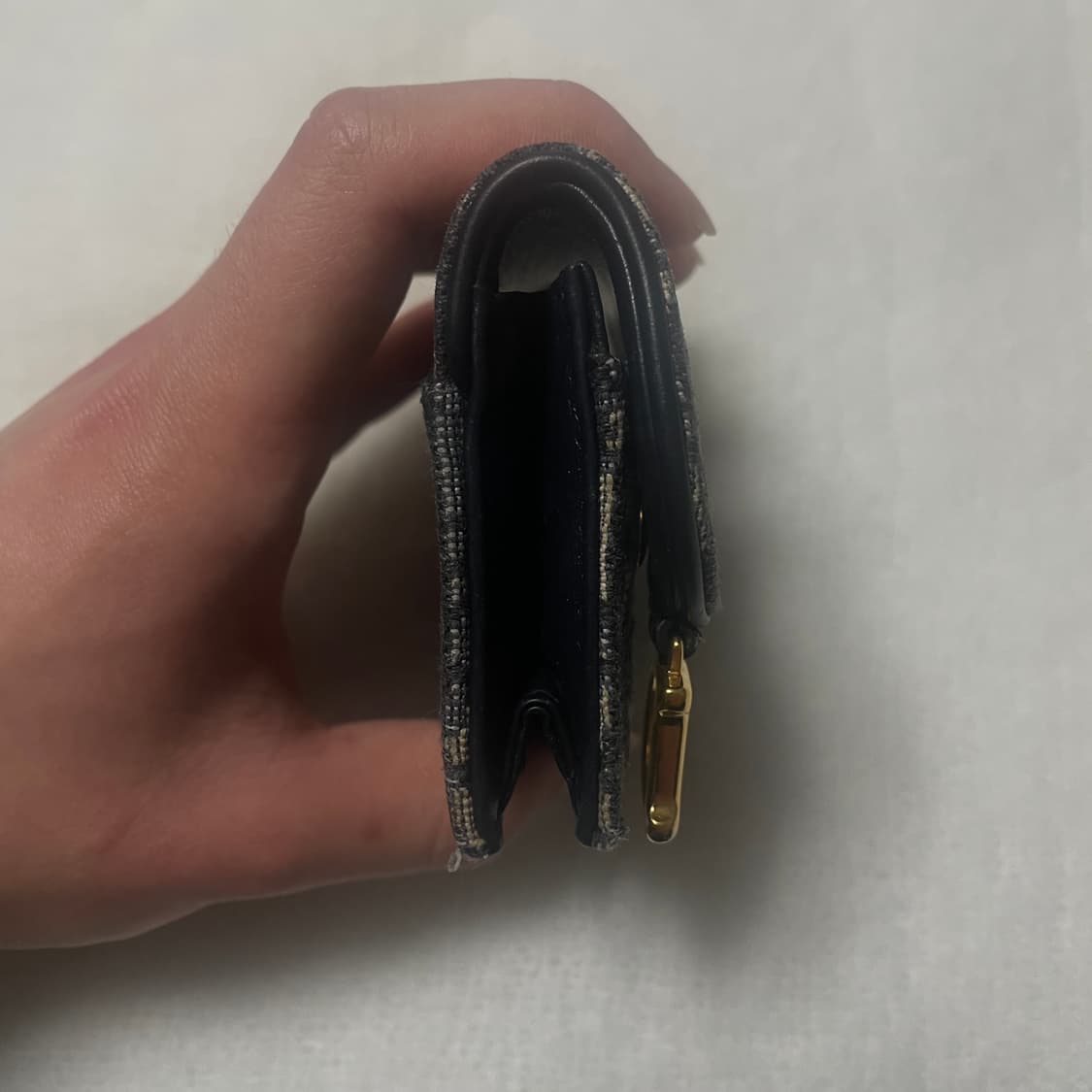 디올 오블리크 새들 카드지갑 상품이미지3