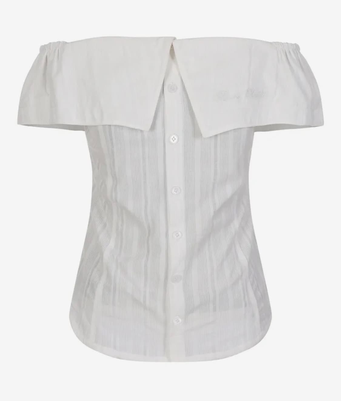 라라폭스 오프숄더 탑 화이트 S 상품이미지2