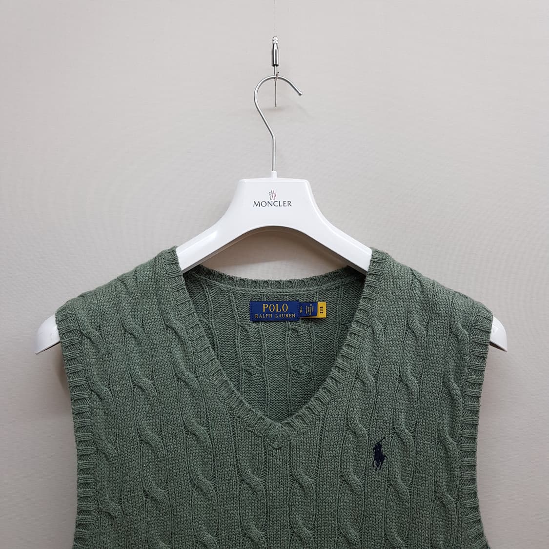 폴로 랄프로렌 케이블 니트 베스트 S사이즈 상품이미지2