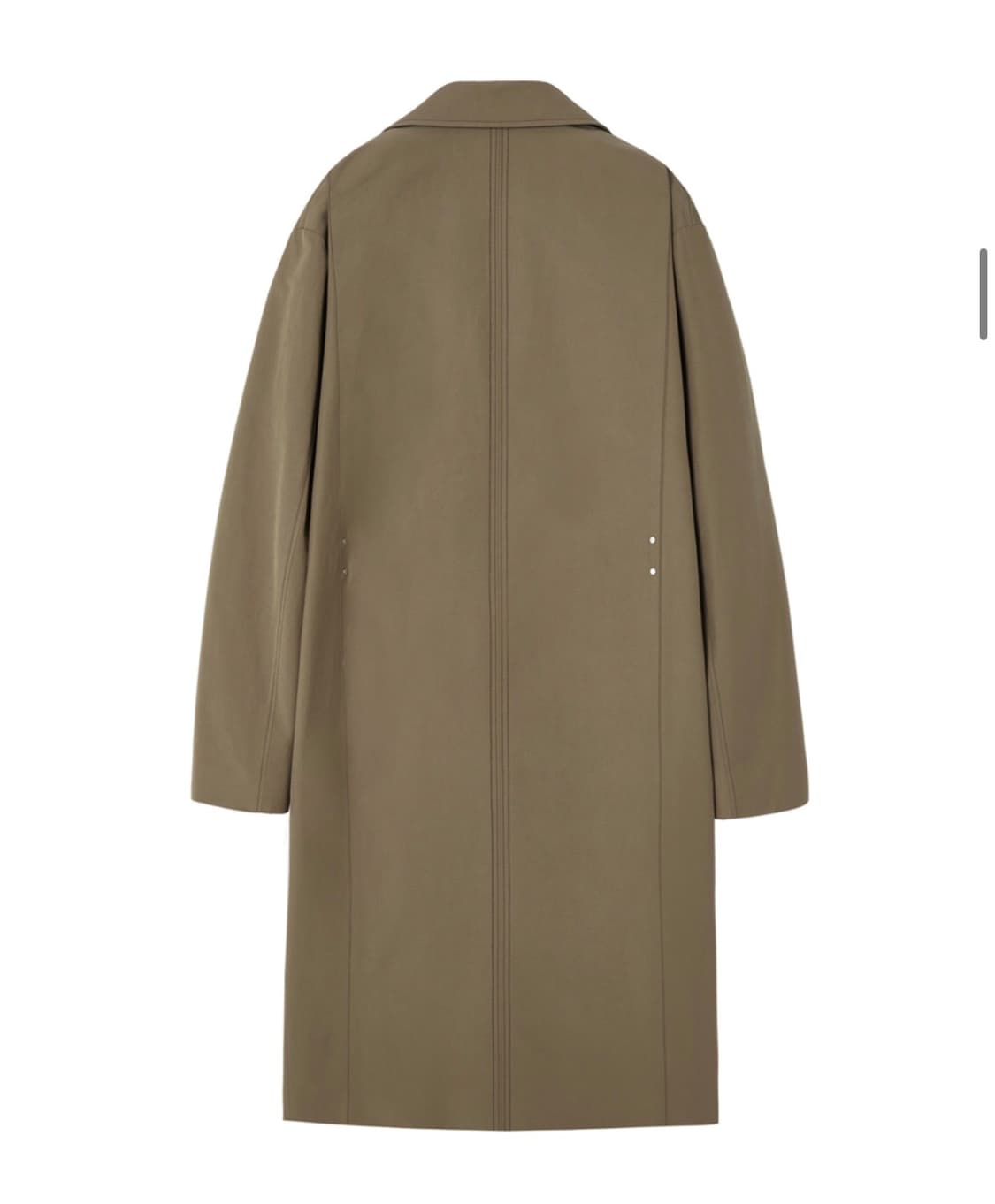 인사일런스 코튼 더블 코트 SAND BROWN 상품이미지3