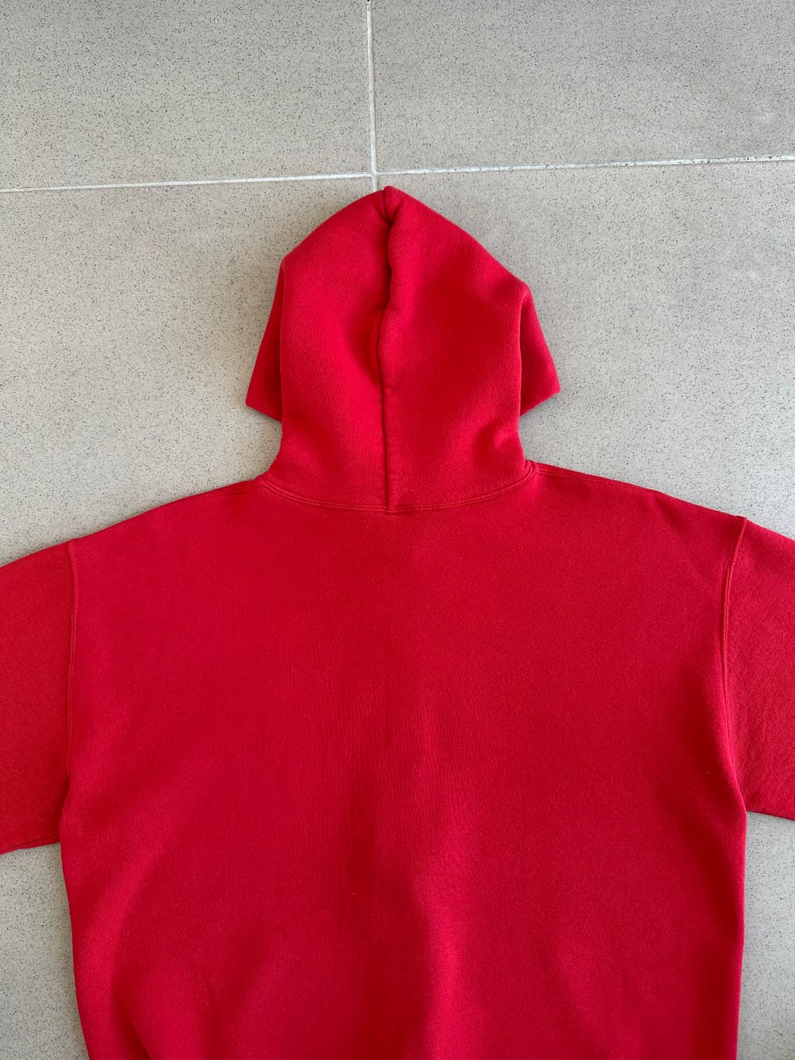 90s 빈티지 러셀 후드집업 레드 XL USA 상품이미지5