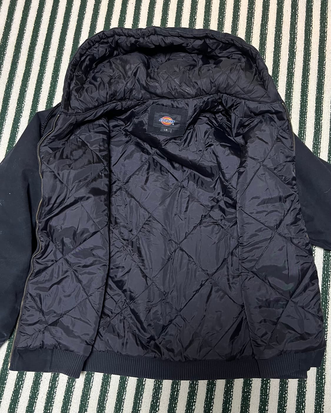 Dickies Duck Canvas Quilted Hooded Jacke 상품이미지4