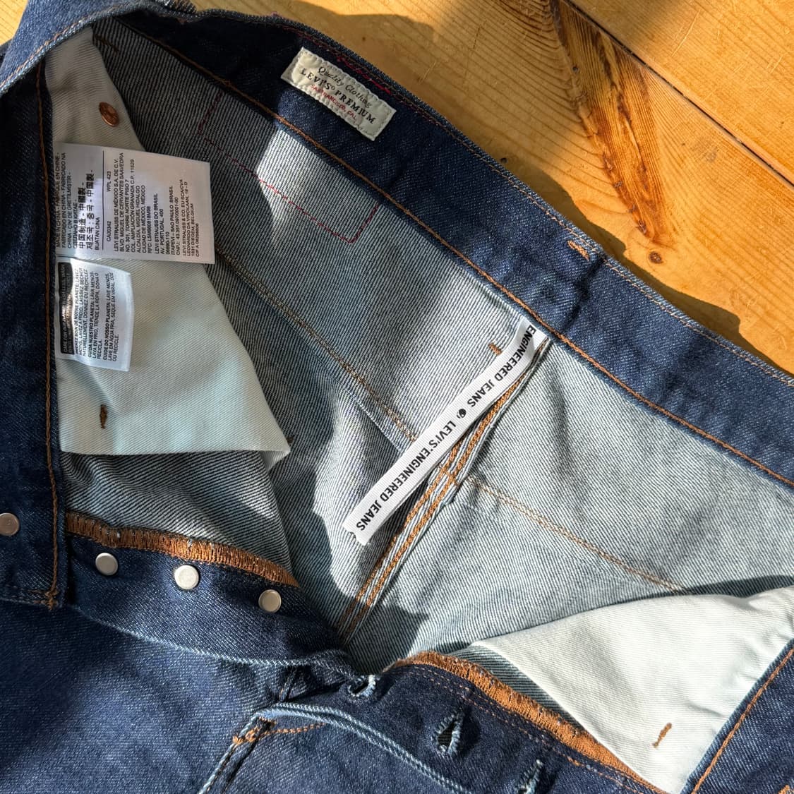 리바이스 엔지니어드진 570 데님 청바지 상품이미지6