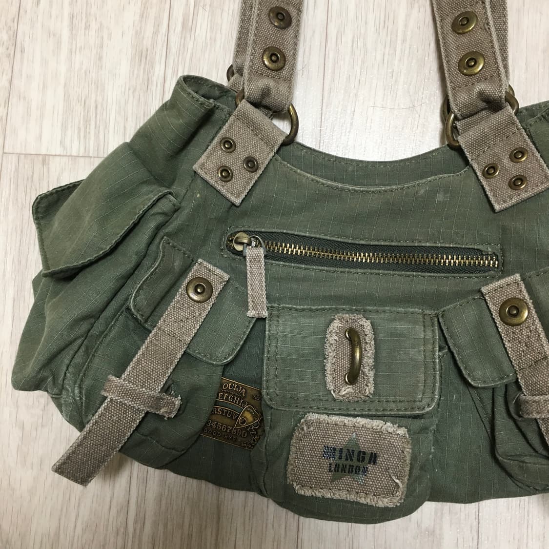 밍가런던 카모 숄더백 상품이미지4