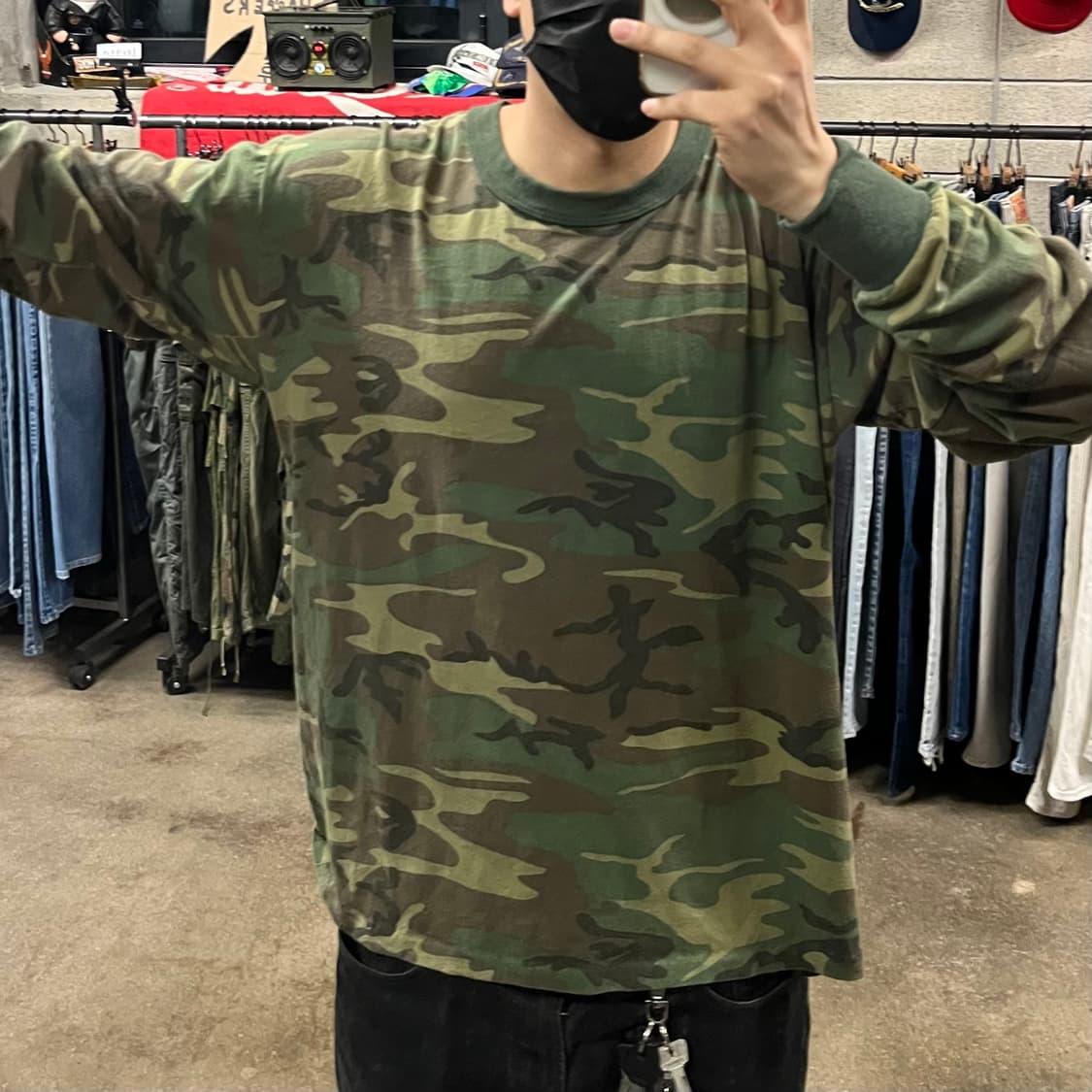 80s 빈티지 우드랜드 롱슬리브 (110) 상품이미지8