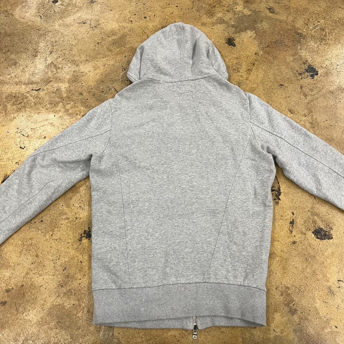 디젤 그레이 멀티 풀 지퍼 후드집업 상품이미지4