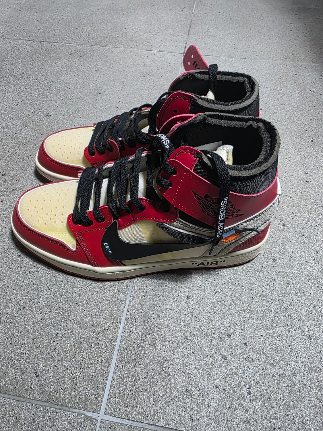 나이키에어조던1시키고OG off-white 커스텀 상품이미지2