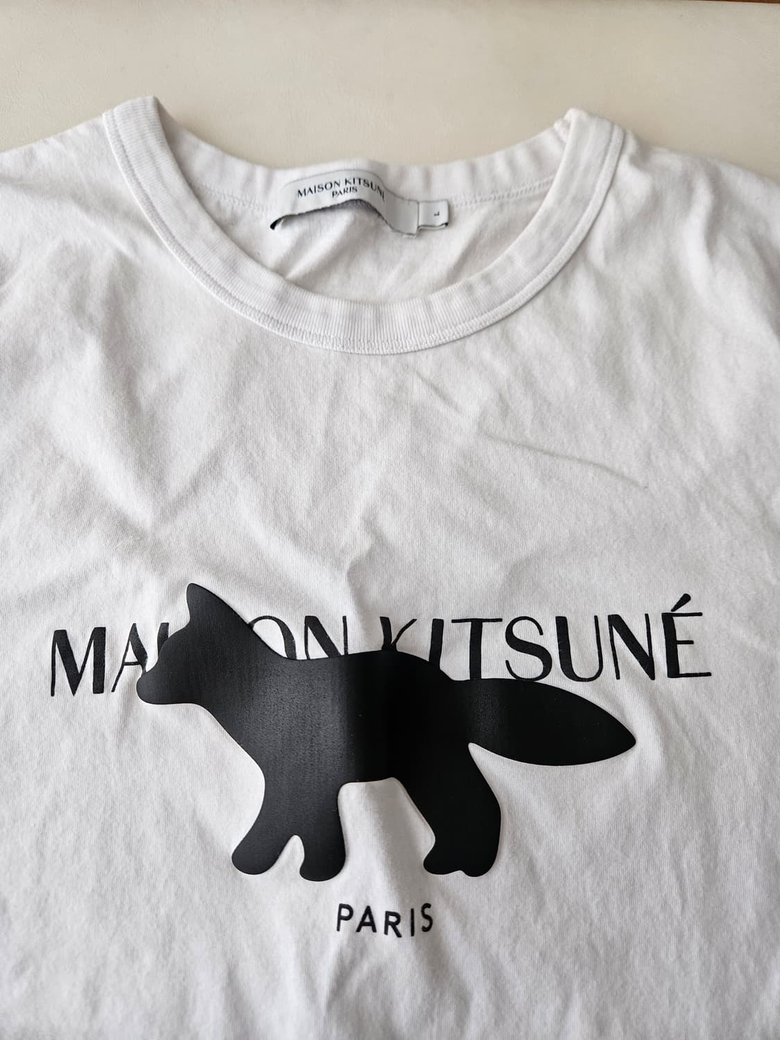 메종키츠네 로고반팔티 상품이미지2