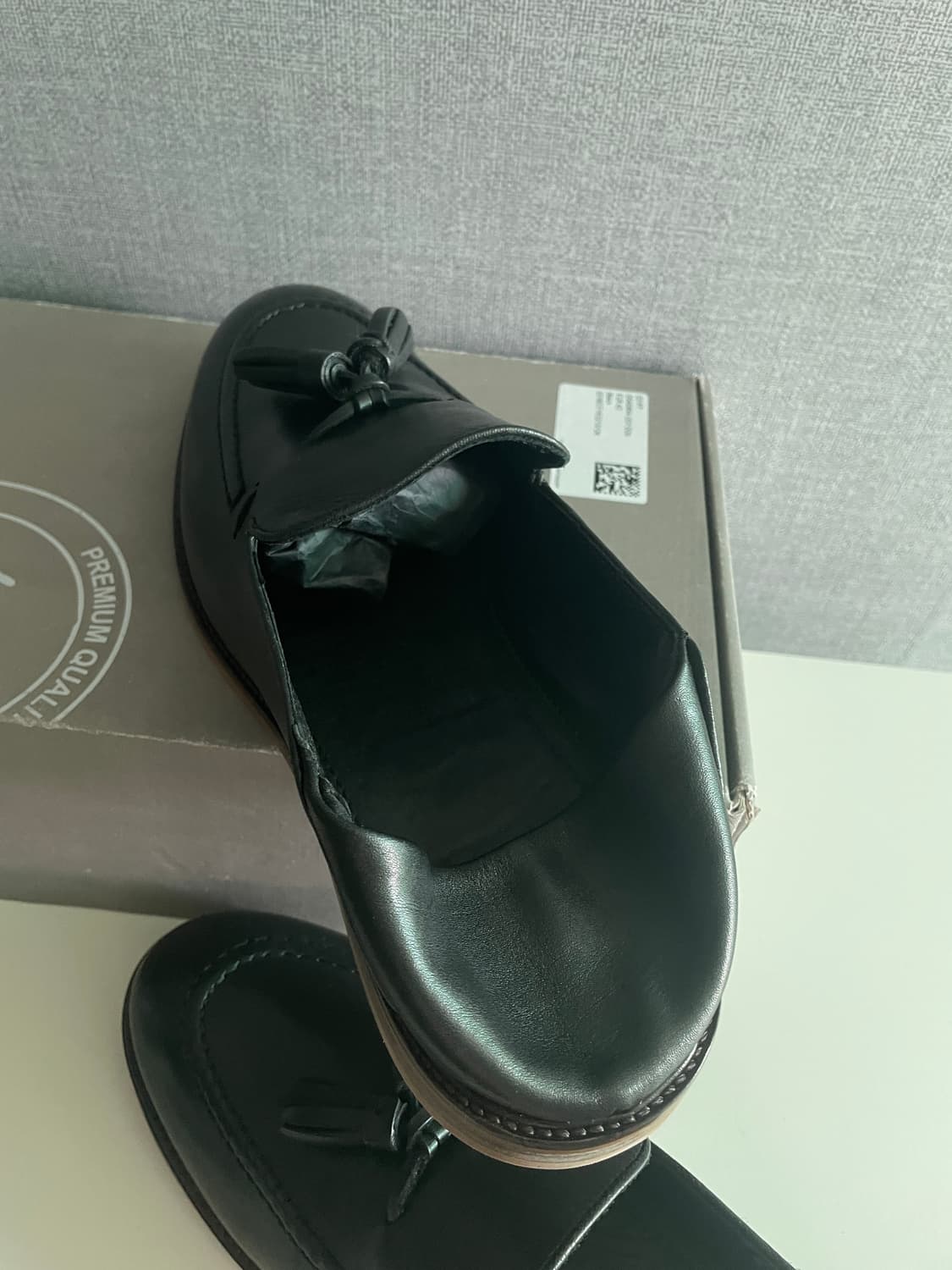 H&M 리얼레더 테슬로퍼 상품이미지4