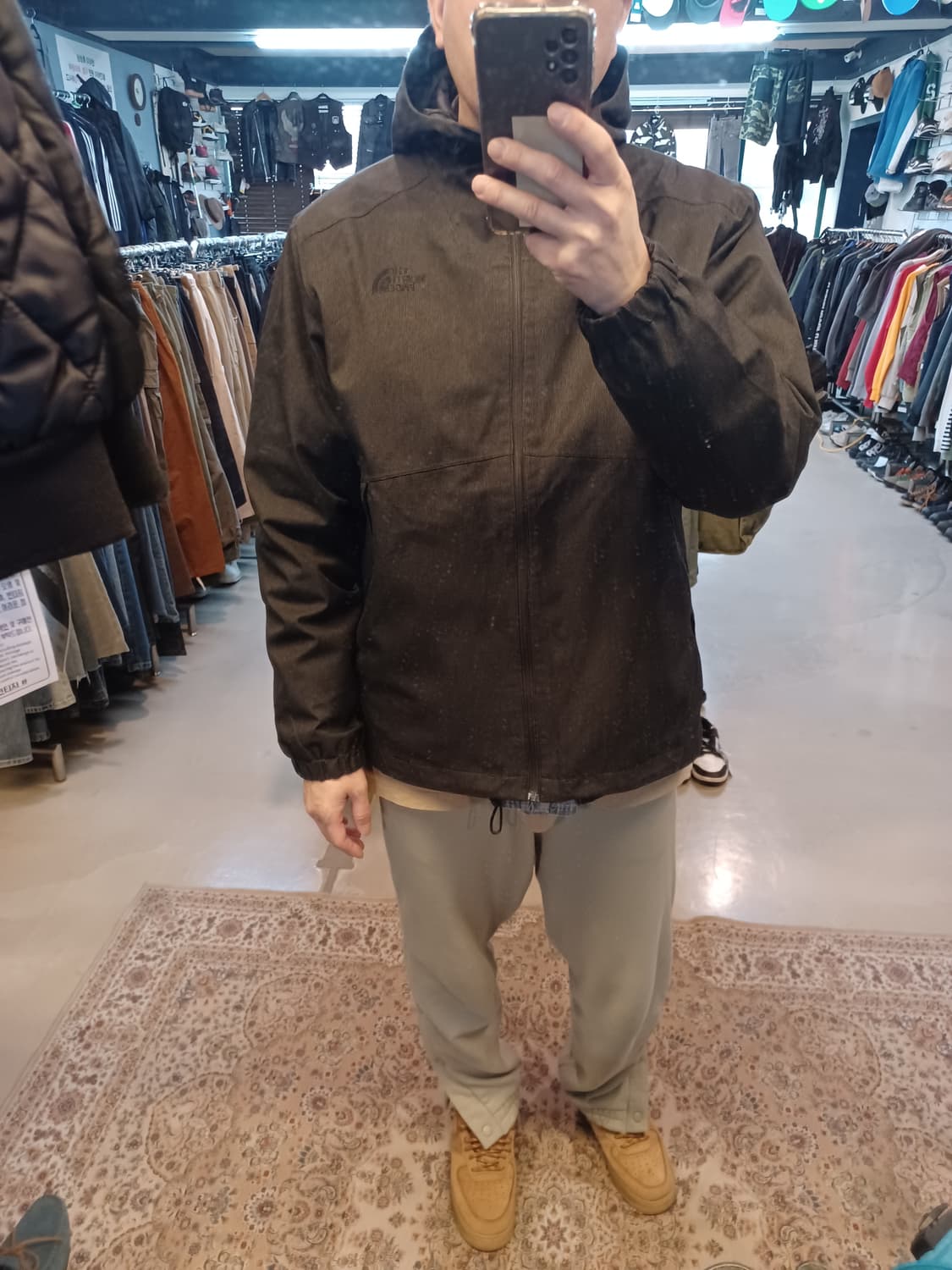 노스페이스 해외판 드라이벤트 바람막이 자켓 xl xxl 상품이미지9