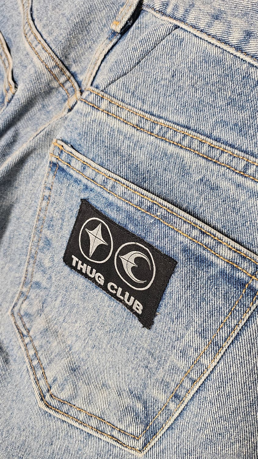 떠그클럽 레더데님 팬츠 m사이즈 상품이미지3