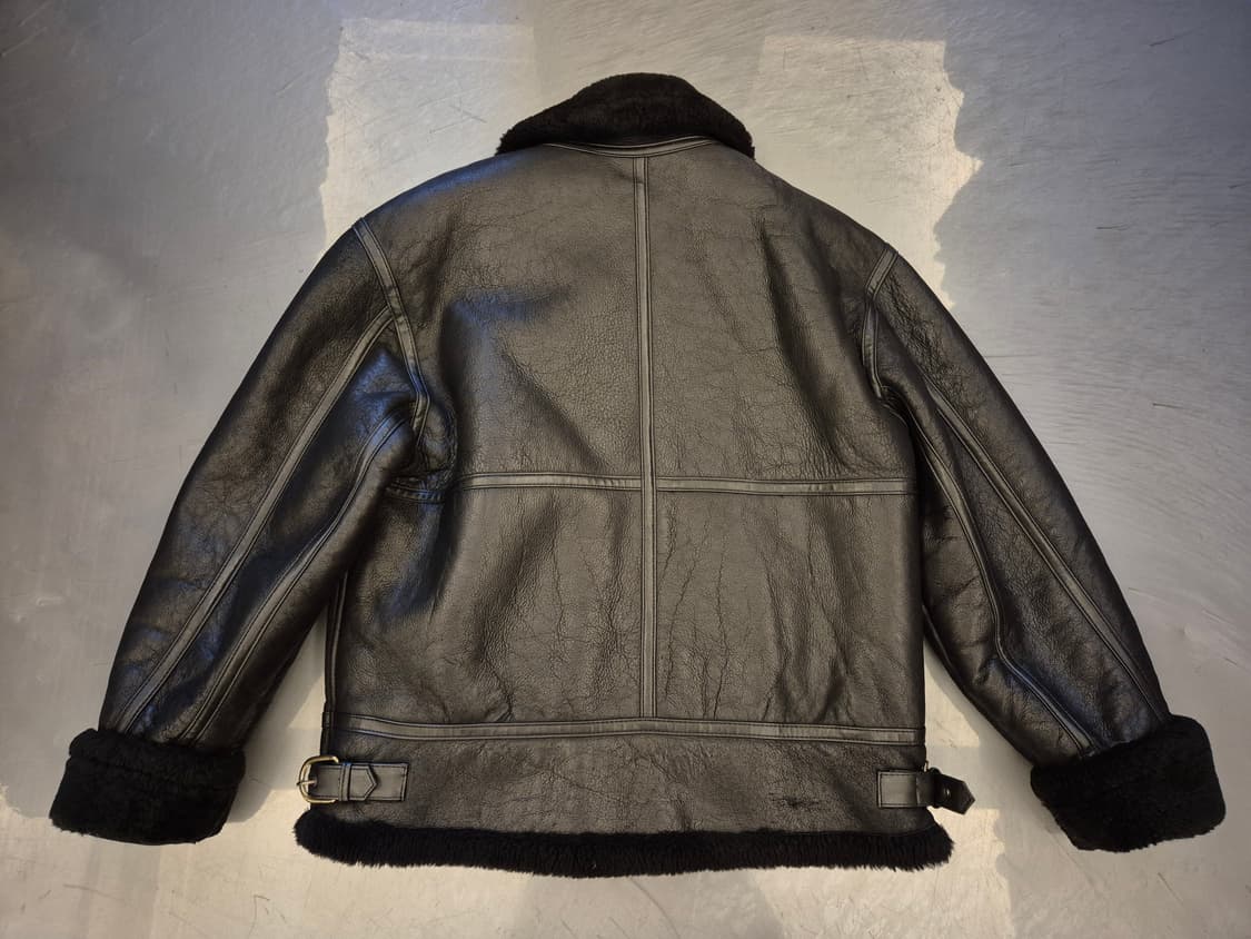 90s TYPE B-3 양털 양가죽 무스탕 상품이미지2