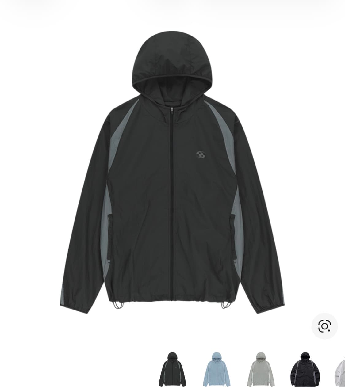 산산기어 패널드 자켓 블랙 판매합니다. 상품이미지1