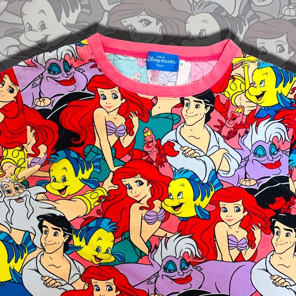 Disney 디즈니 인어공주 반팔티 상품이미지2