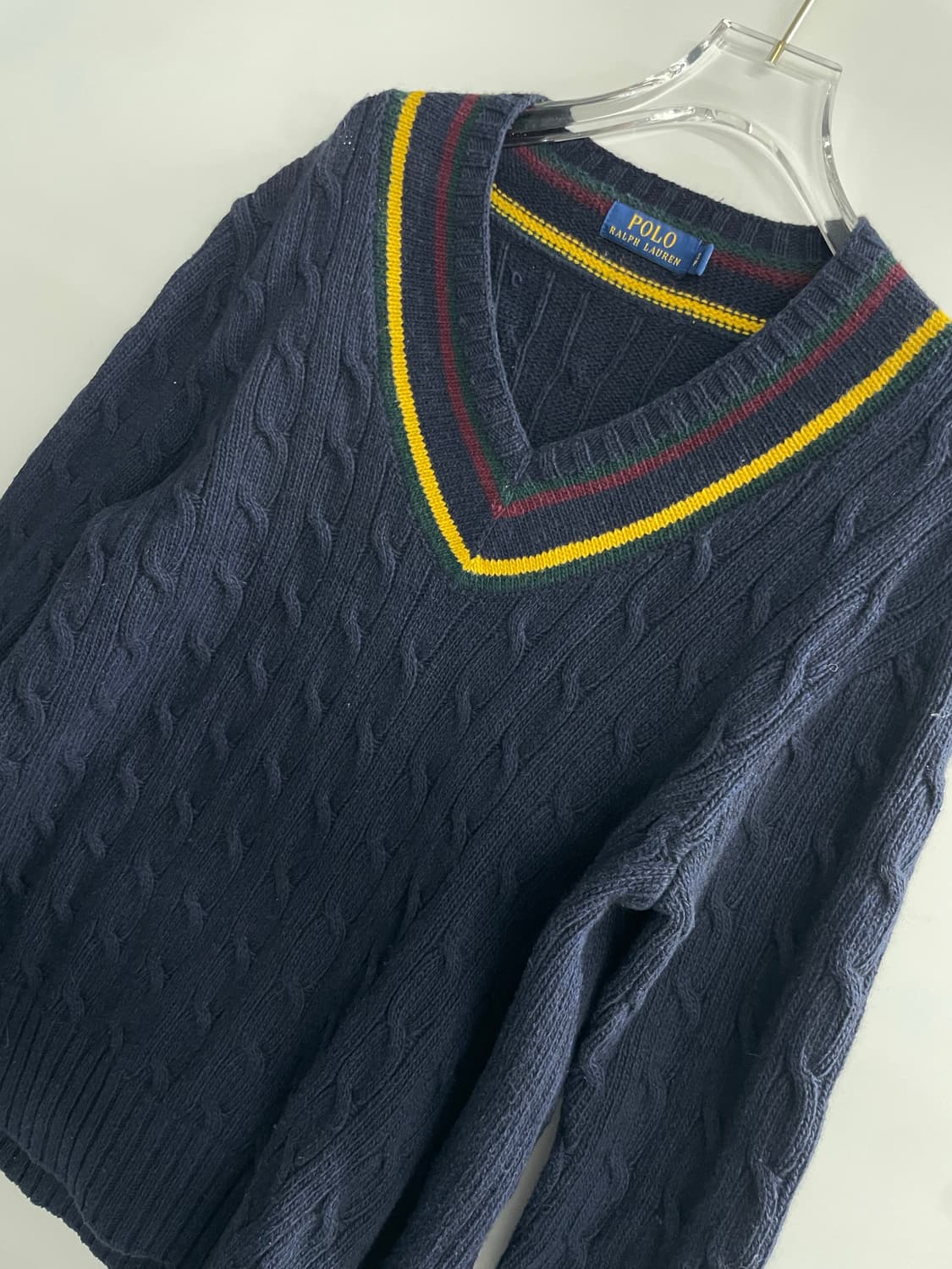 폴로 랄프로렌 크리켓 니트 네이비 S 상품이미지2