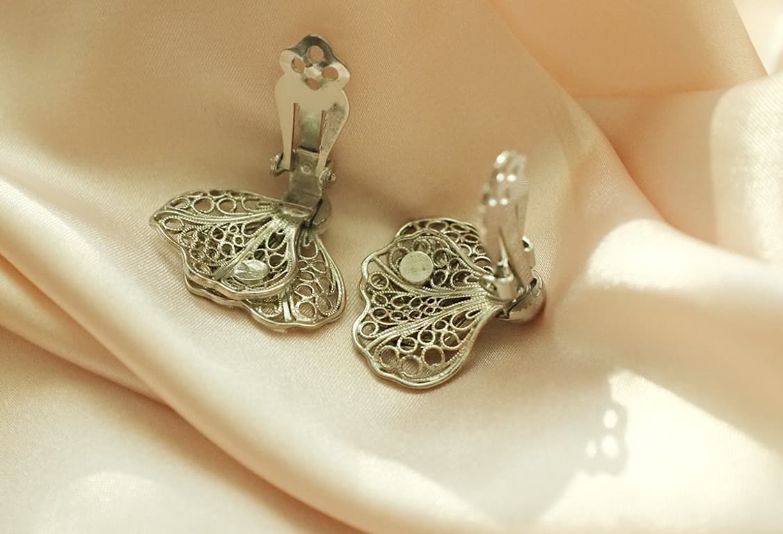 1960s LISNER 빈티지 클립 귀걸이 주얼리 상품이미지8