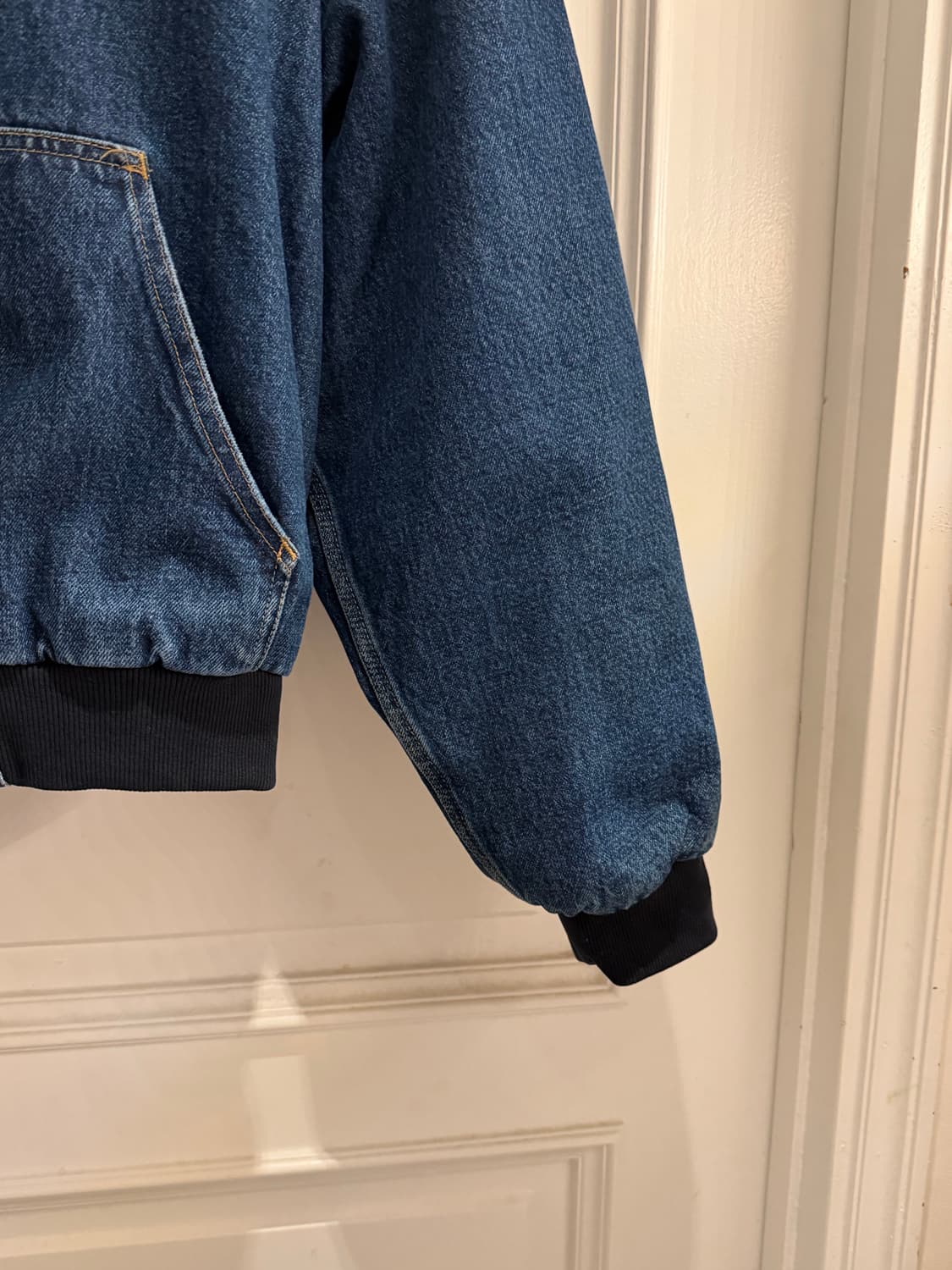 칼하트 데님 워크 액티브 자켓 M 상품이미지3