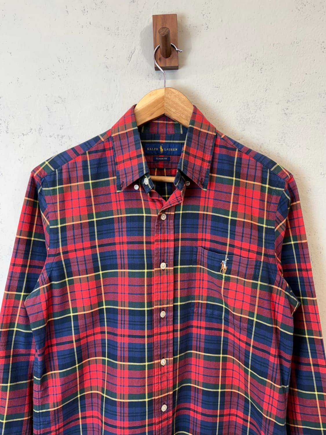 폴로랄프로렌 체크 포켓 셔츠 상품이미지4