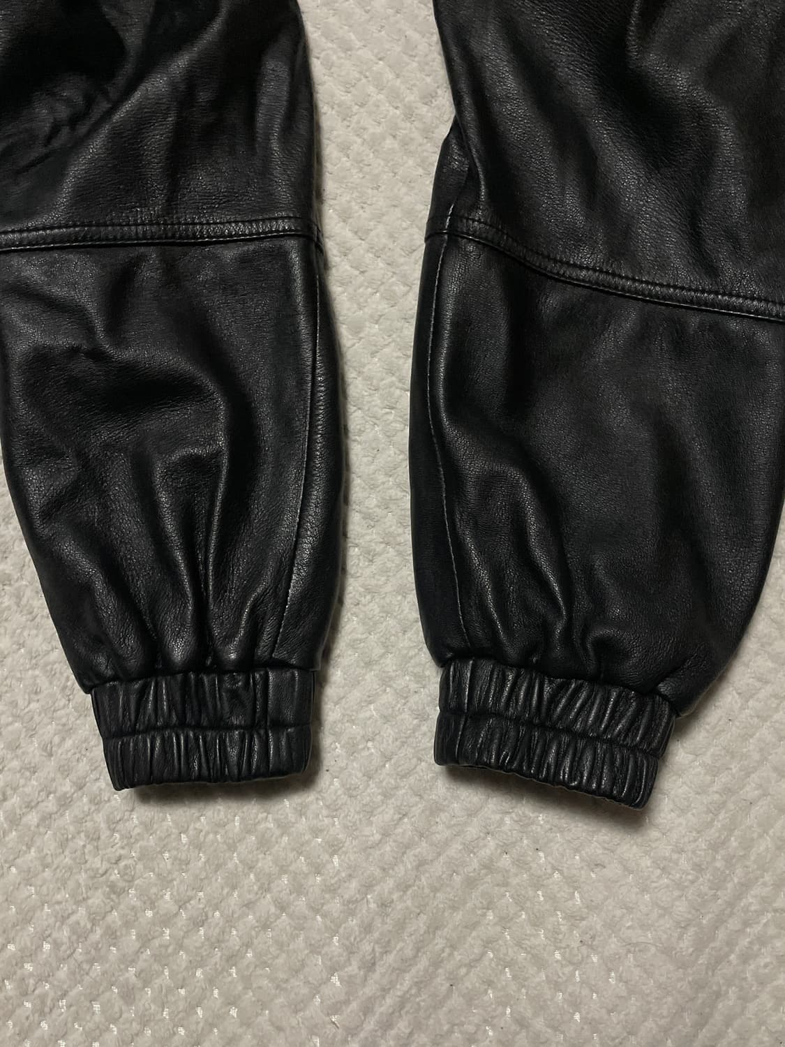 DOFFJASON 도프제이슨 오버핏 램스킨 양가죽 봄버 레더 자켓 상품이미지8