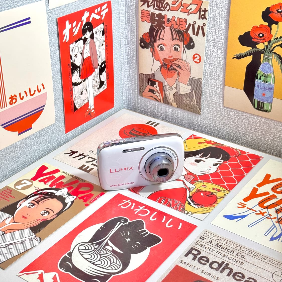 파나소닉 루믹스 S1 화이트 빈티지디카 상품이미지1