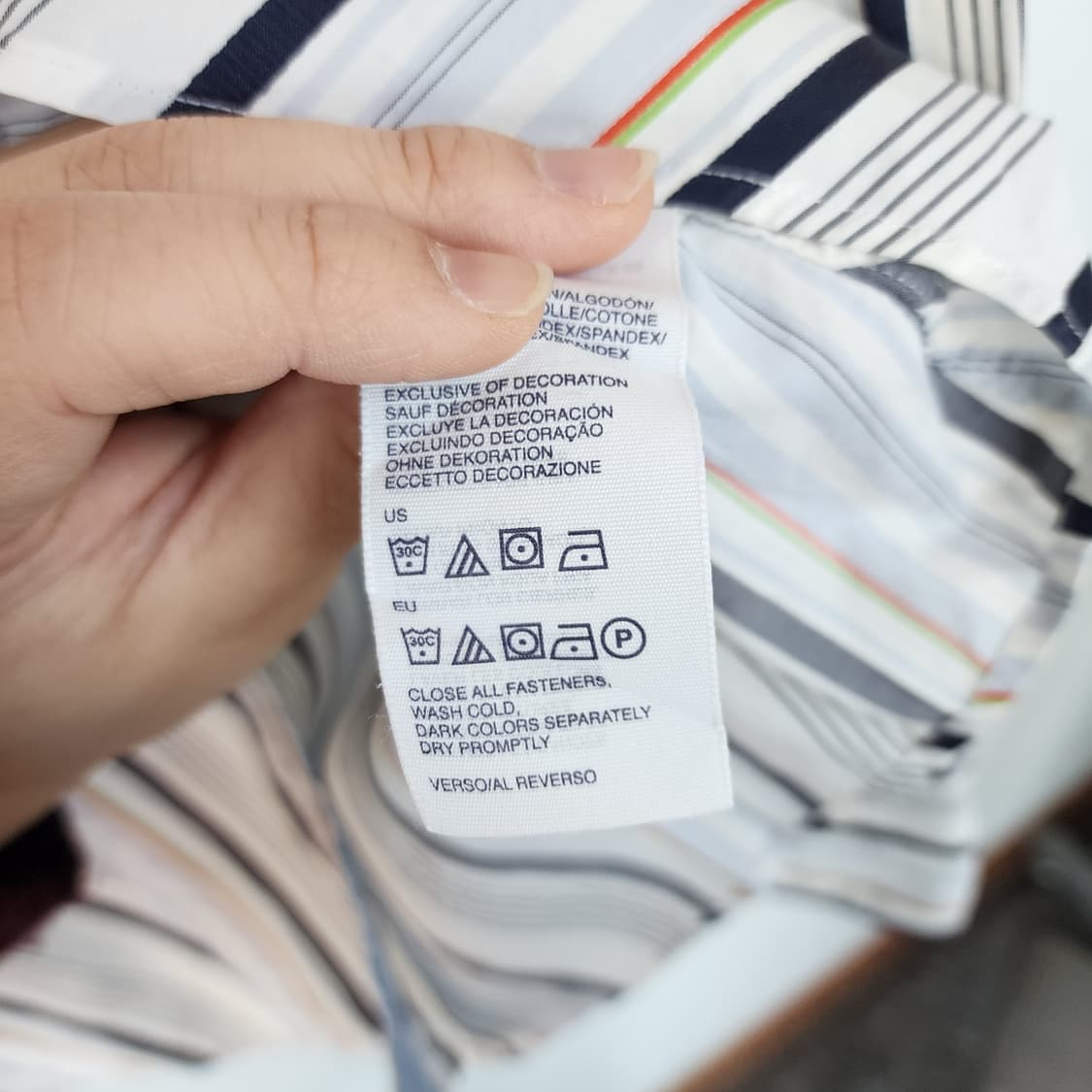 타미힐피거 스트라이프 긴팔 셔츠 상품이미지5