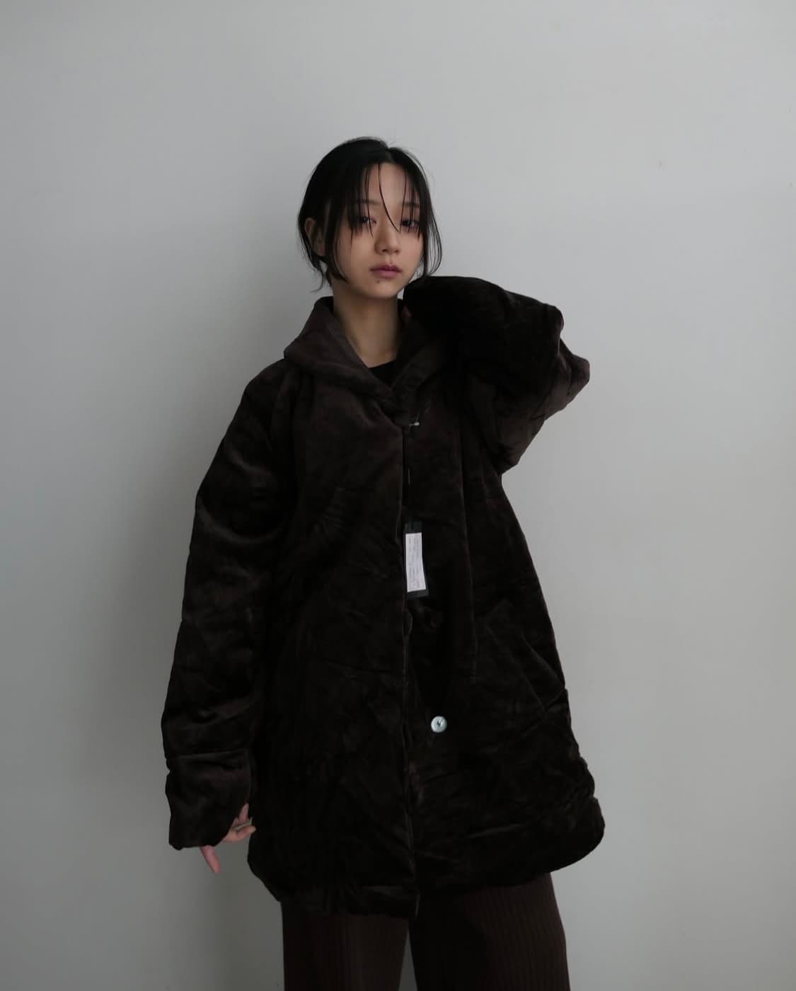 빈티지 낙원 벨로아 다운 점퍼 상품이미지1