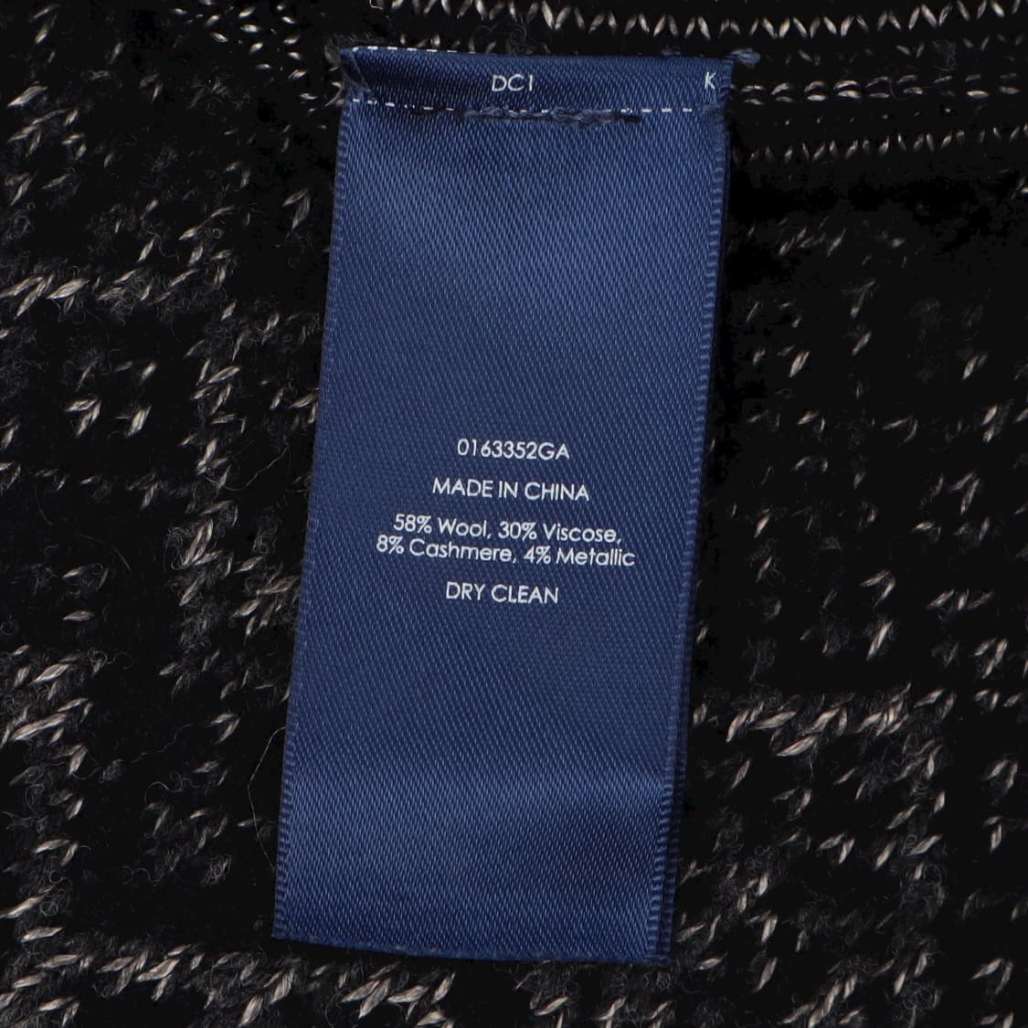 랄프로렌 챠콜 폴라 울 캐시미어 니트 상품이미지9