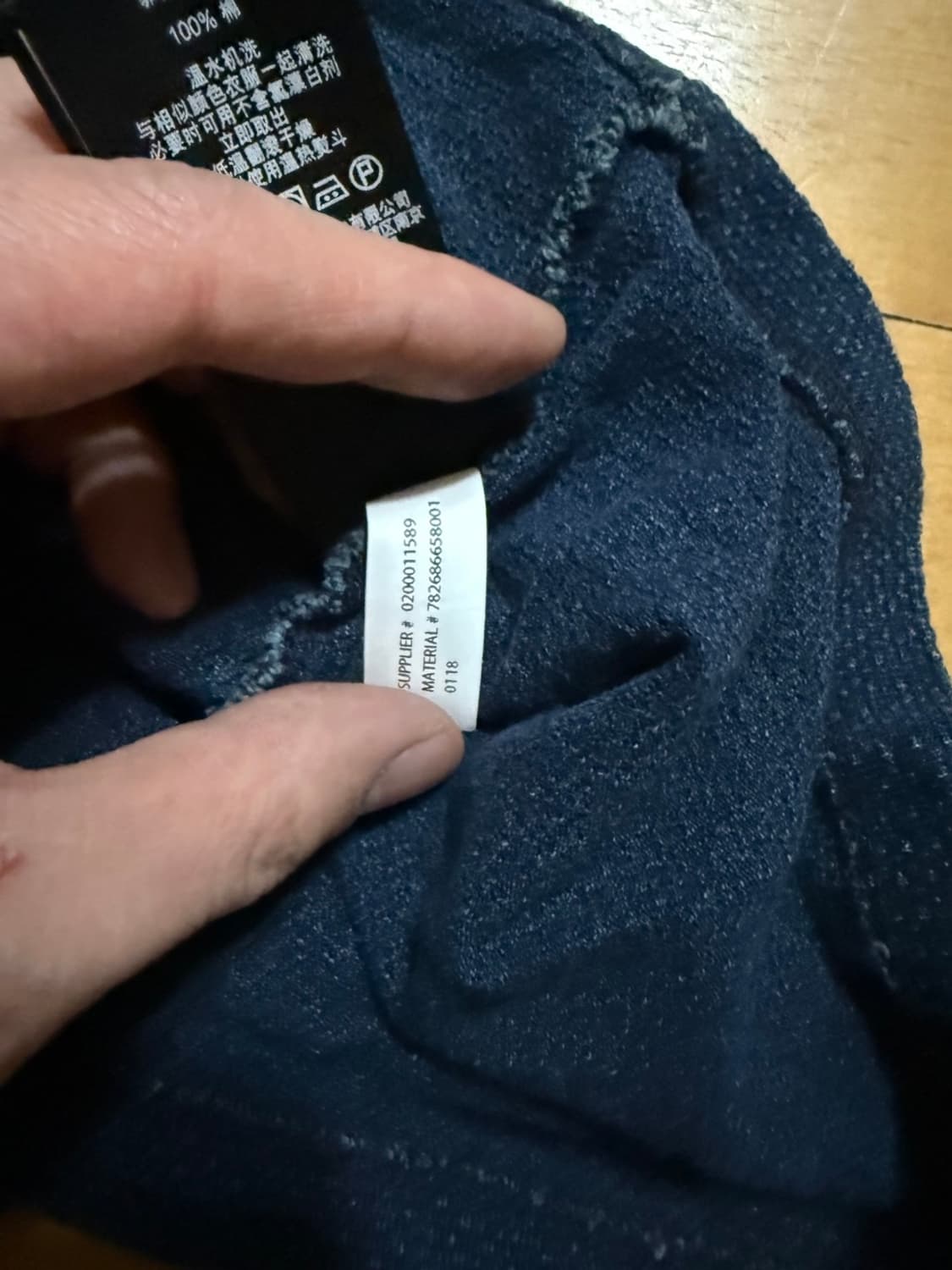 RRL 인디고 헨리넥 셔츠 상품이미지8