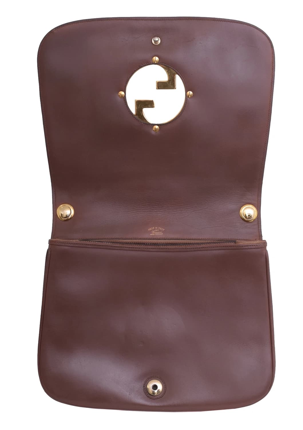 70s 구찌 빈티지 빅 G 로고 숄더백 브라운 상품이미지4