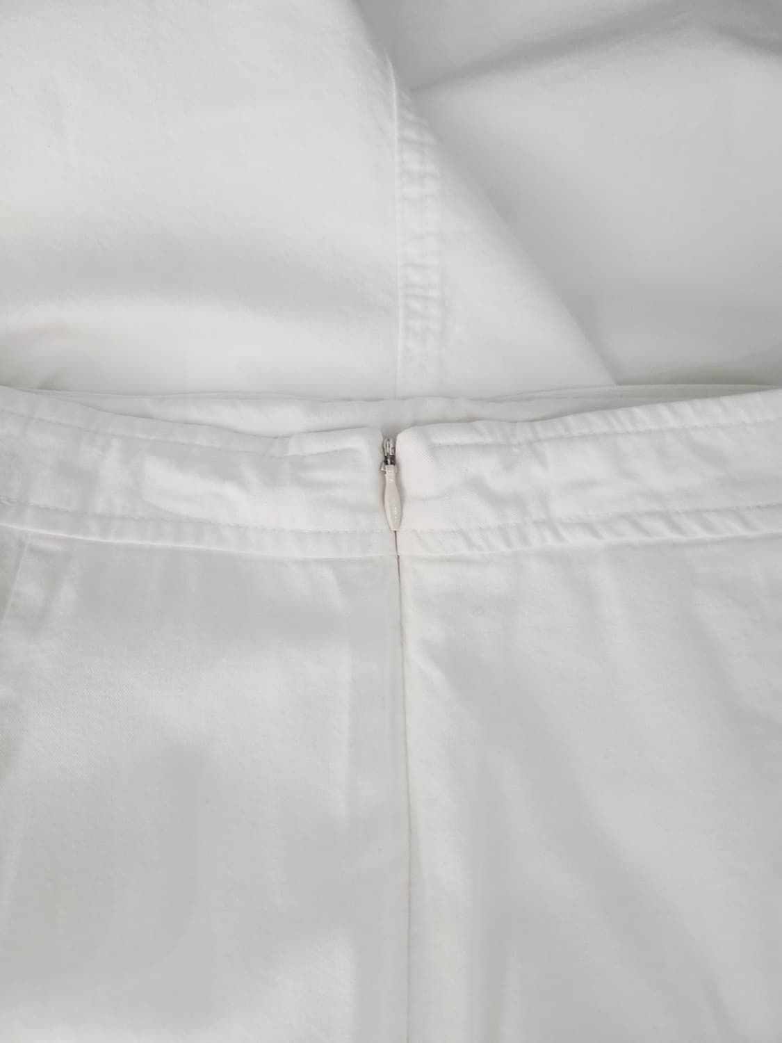 URAGO 유라고 베이직 화이트 롱 스커트 상품이미지4