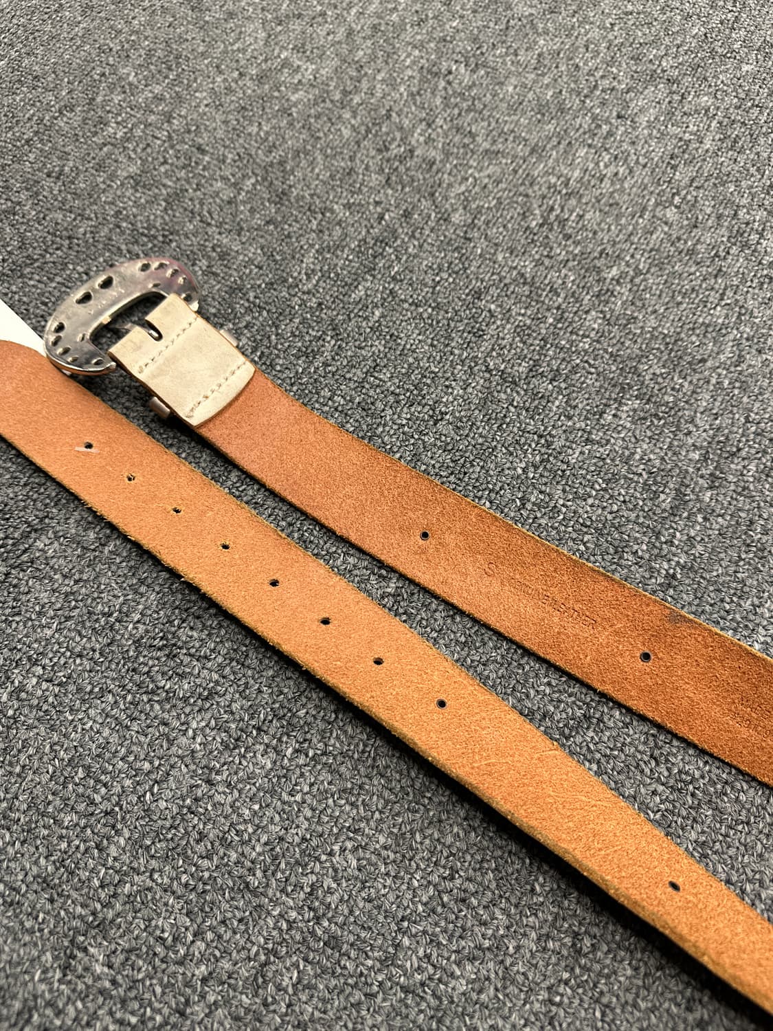 빈티지 웨스턴 스터드 큐빅 벨트 상품이미지5