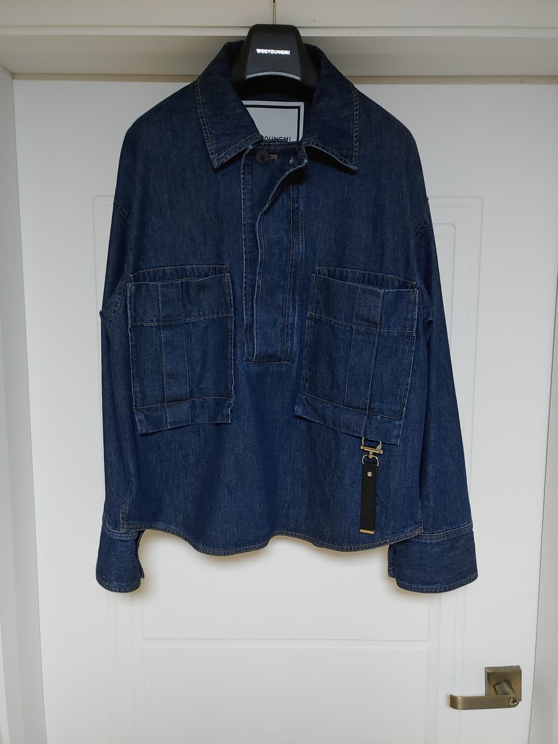 우영미 21fw 컬렉션 데님 아노락 팝니다 상품이미지2