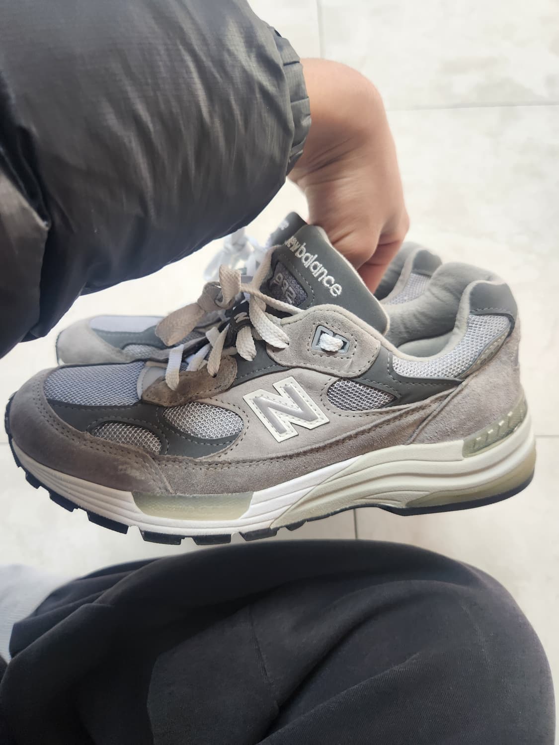 [240] 뉴발란스 992 그레이 USA 상품이미지4