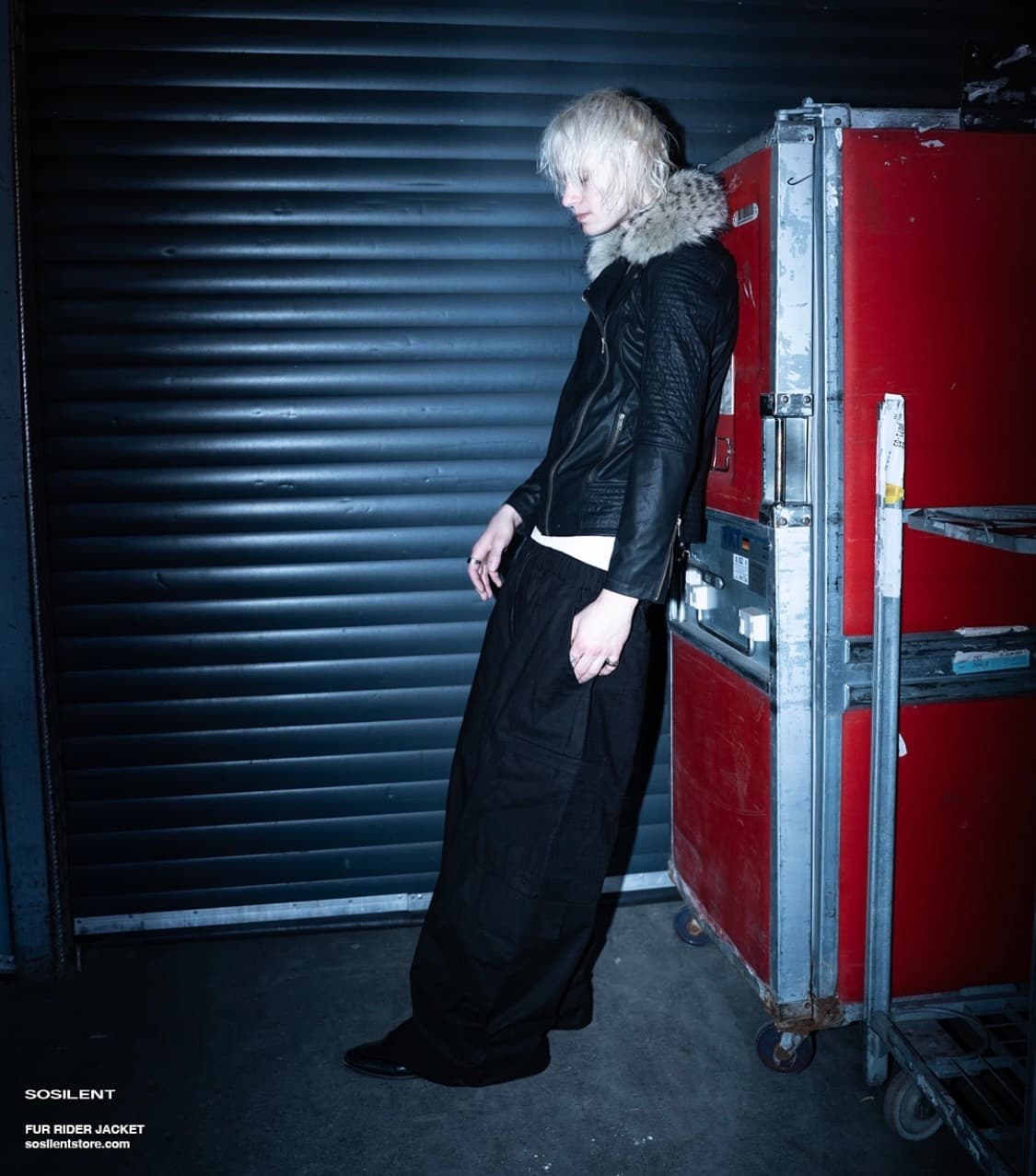 So silent Fur rider jacket 상품이미지2