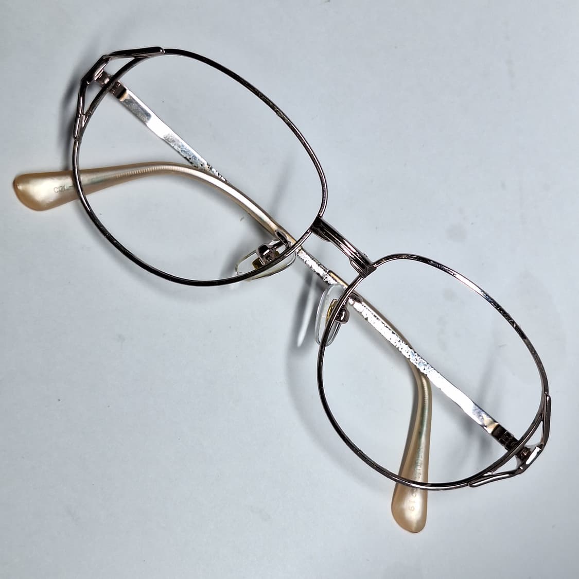 80s 일본 빈티지 Essential 0219 레드 장식 여성용 안경테  상품이미지1