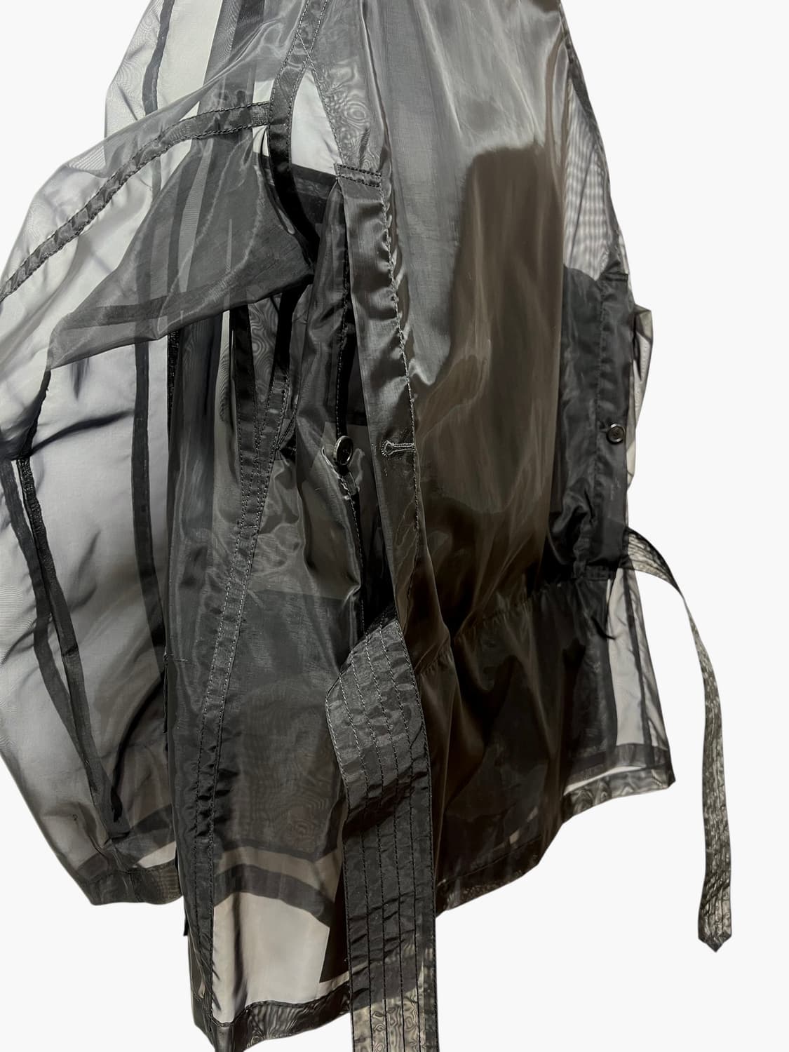 마르지엘라 오버핏 시스루 덱자켓/트러커/사파리 상품이미지3