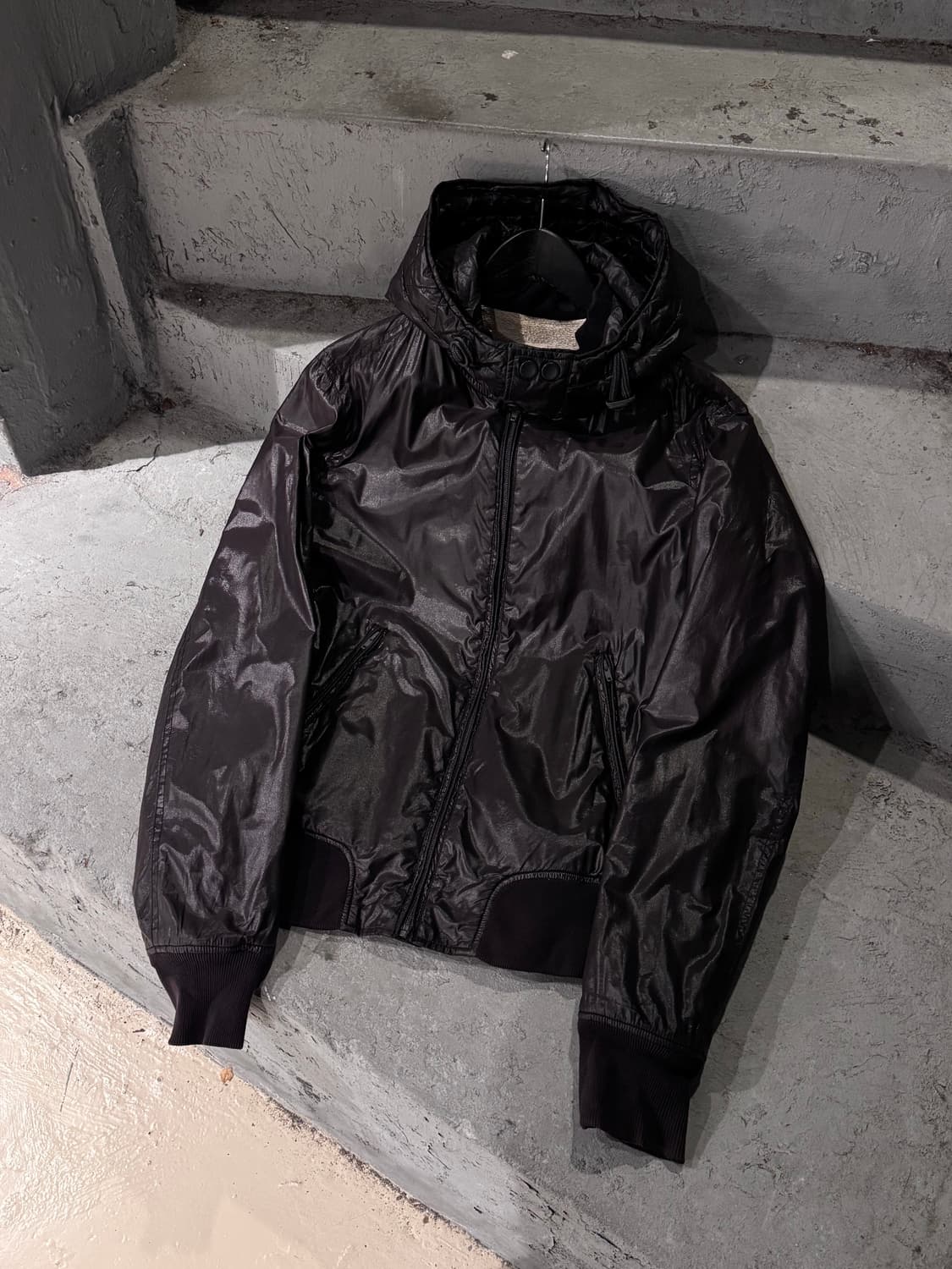 Diesel 디젤 나일론 후드 자켓 상품이미지1