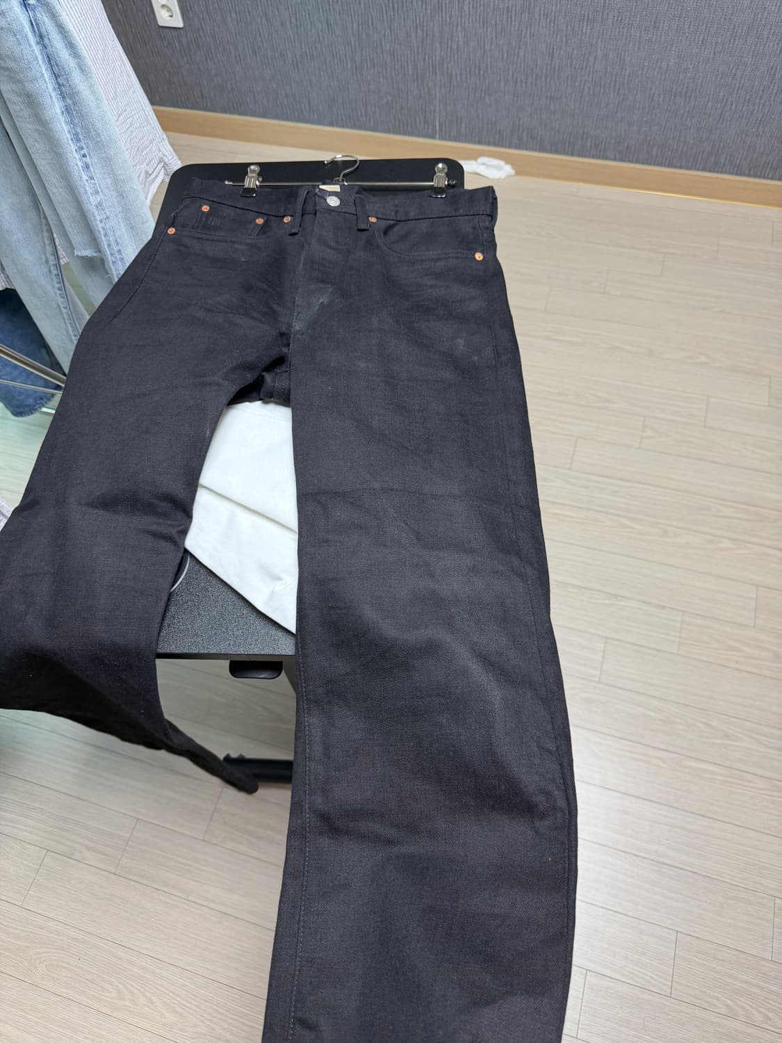 RRL 30x30 블랙 온 블랙 판매합니다 상품이미지4