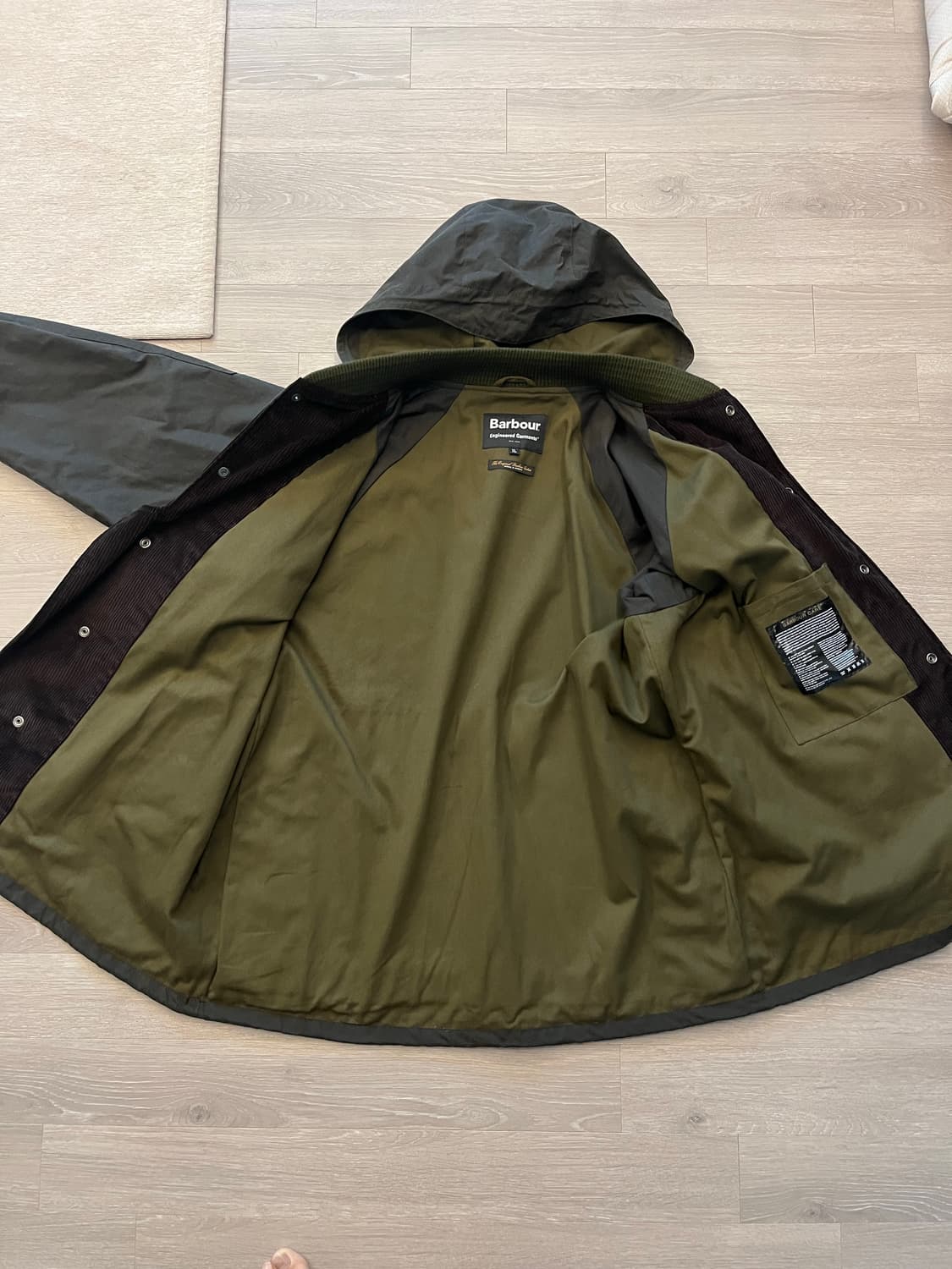 바버x엔가 그라운드 자켓 상품이미지7