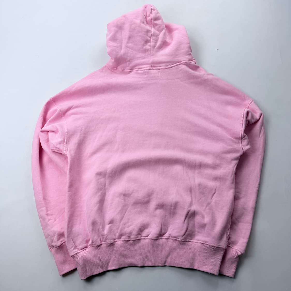 이자벨마랑 벨벳로고 연핑크 후드티셔츠 상품이미지5