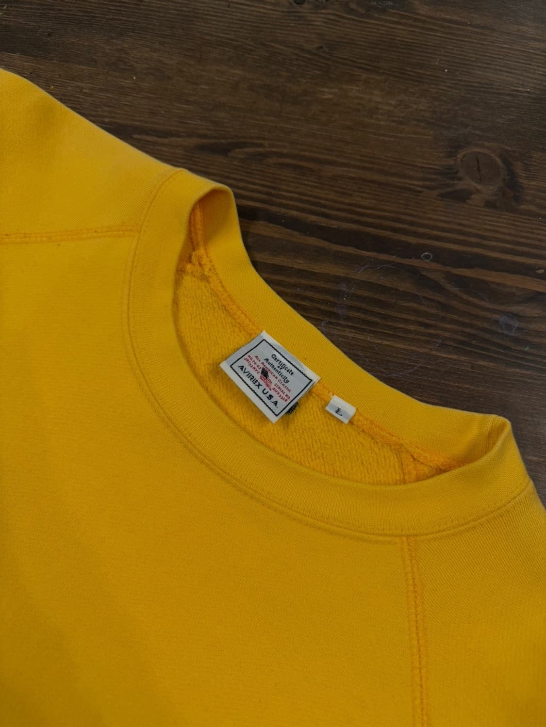 아비렉스 맨투맨 66~77 상품이미지7