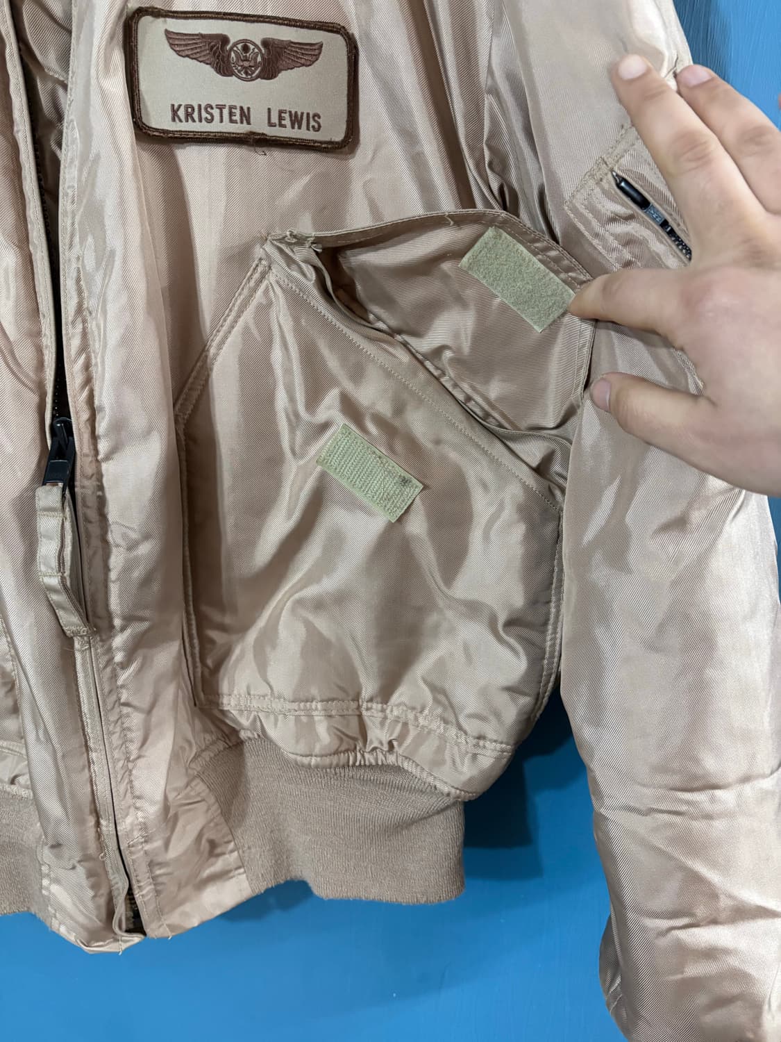 00‘s USAF cwu-45/p Flight Jacket.  상품이미지5