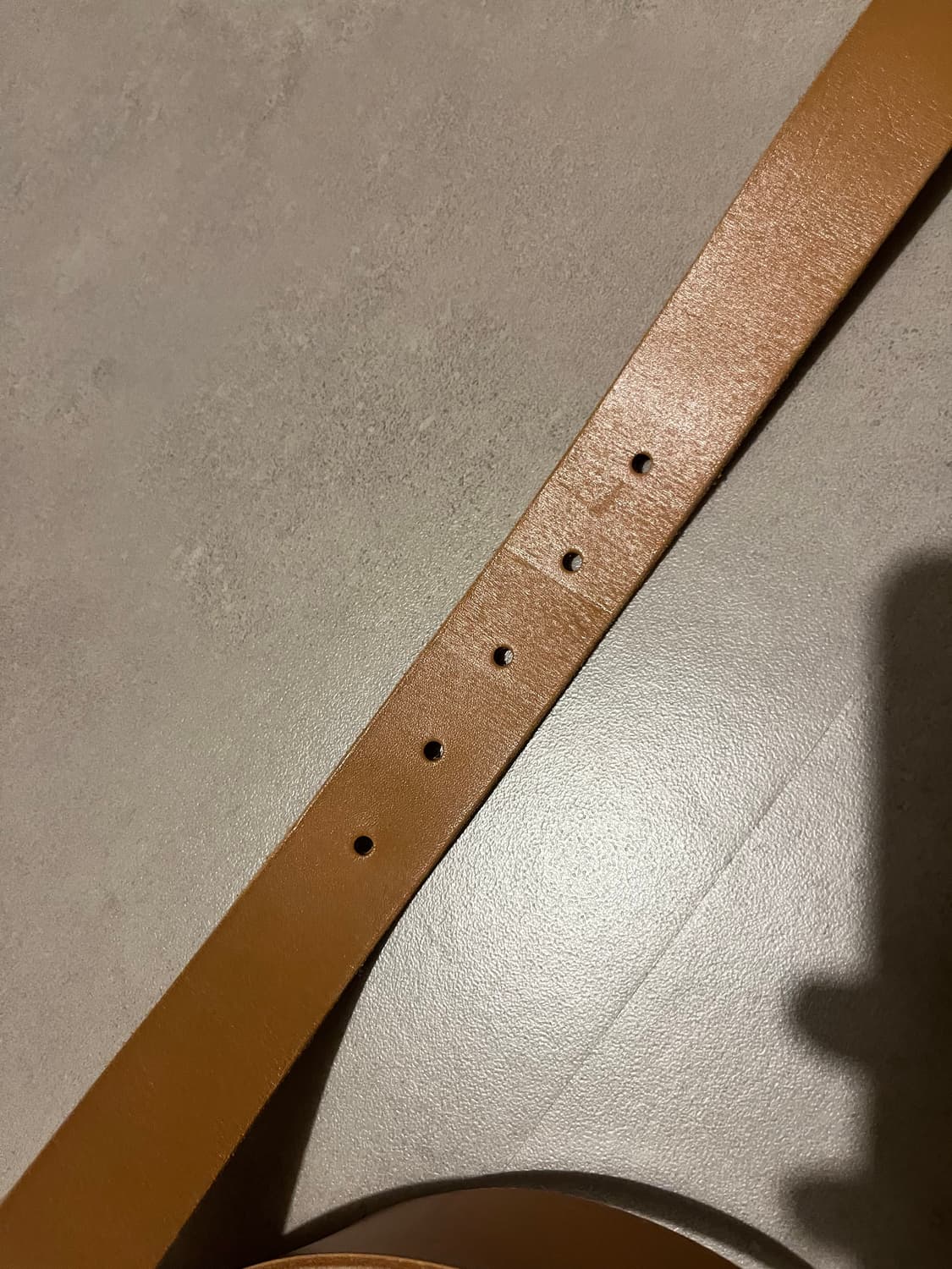 마르니 가죽 벨트 베이지 브라운 상품이미지4