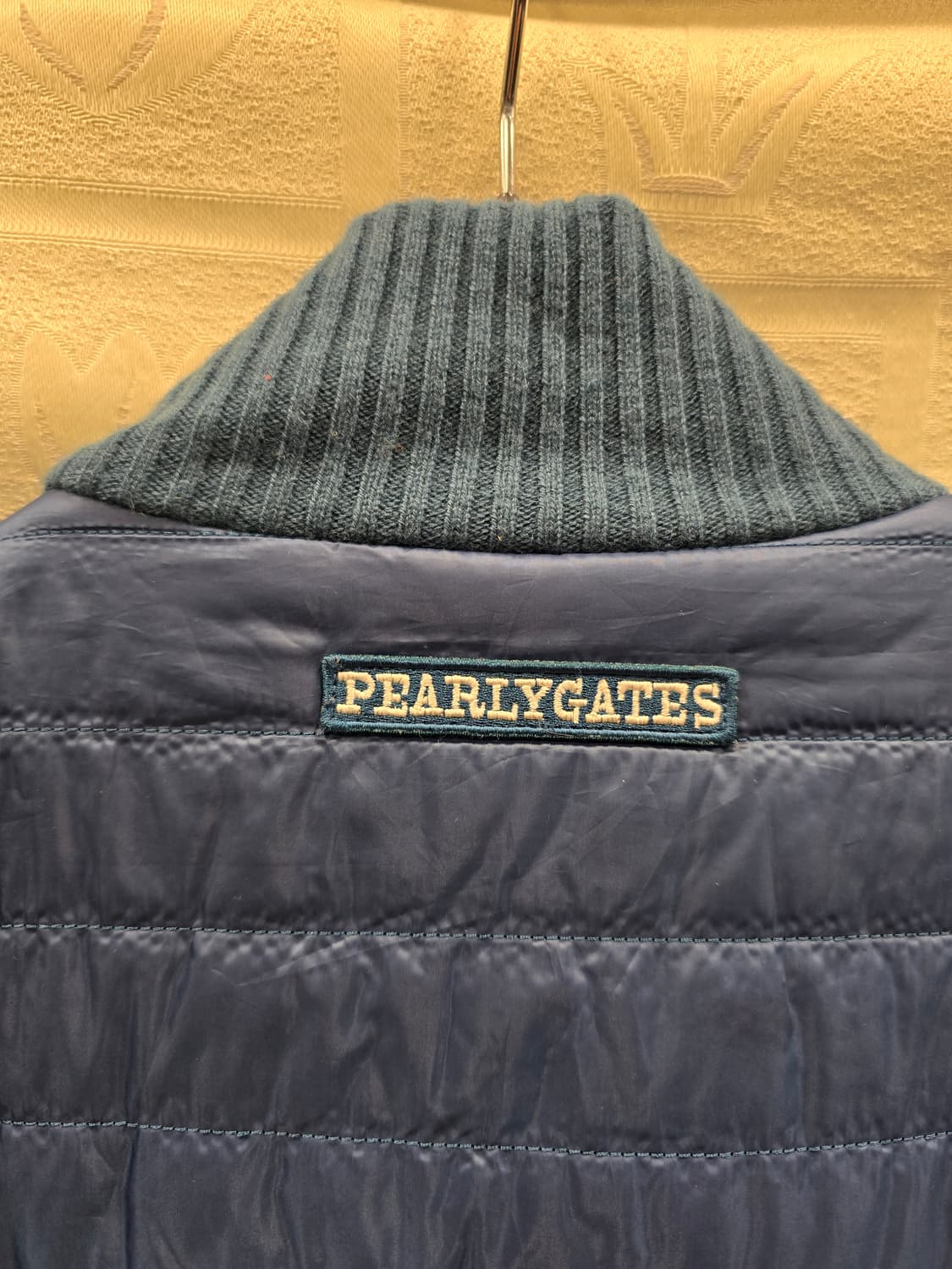 파리게이츠 블루 퀼팅 니트 가디건 겸 자켓 44 상품이미지8