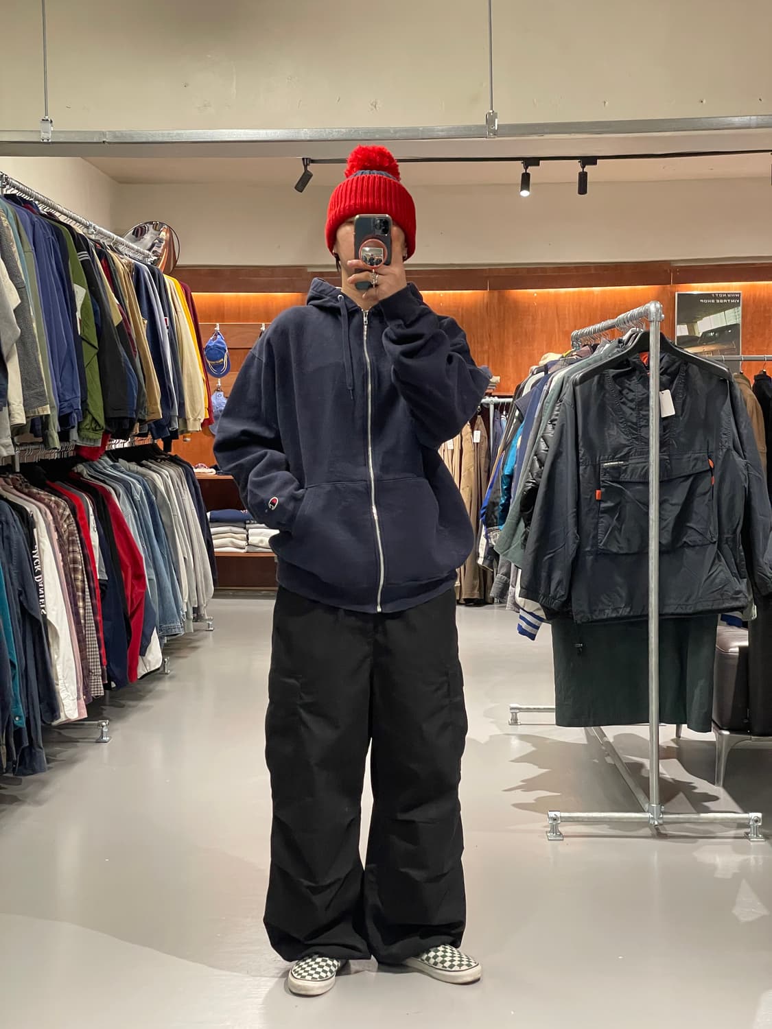 챔피온 후드 집업 상품이미지2