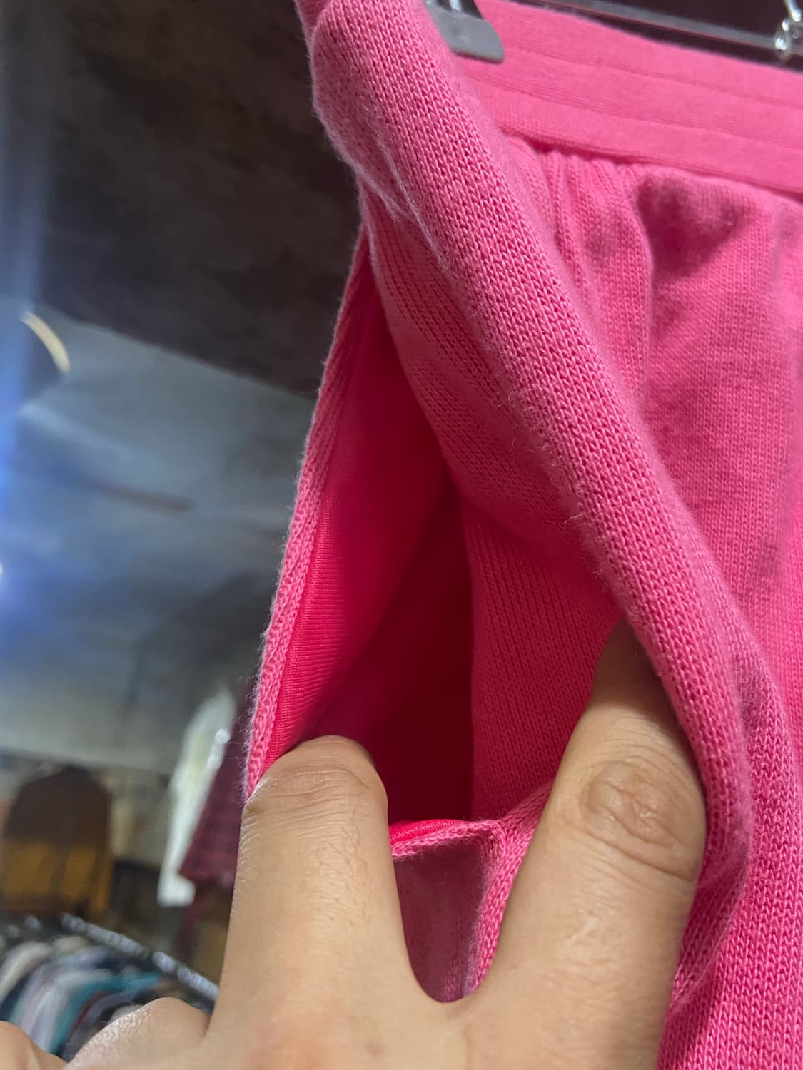 90s Christian Dior 크리스찬 디올 핑크 컬러 팬츠 상품이미지7