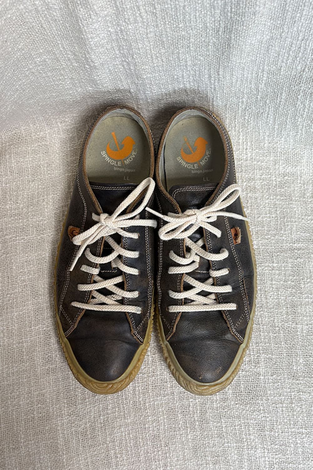 SPINGLE MOVE Kangaroo Leather Sneakers 상품이미지7