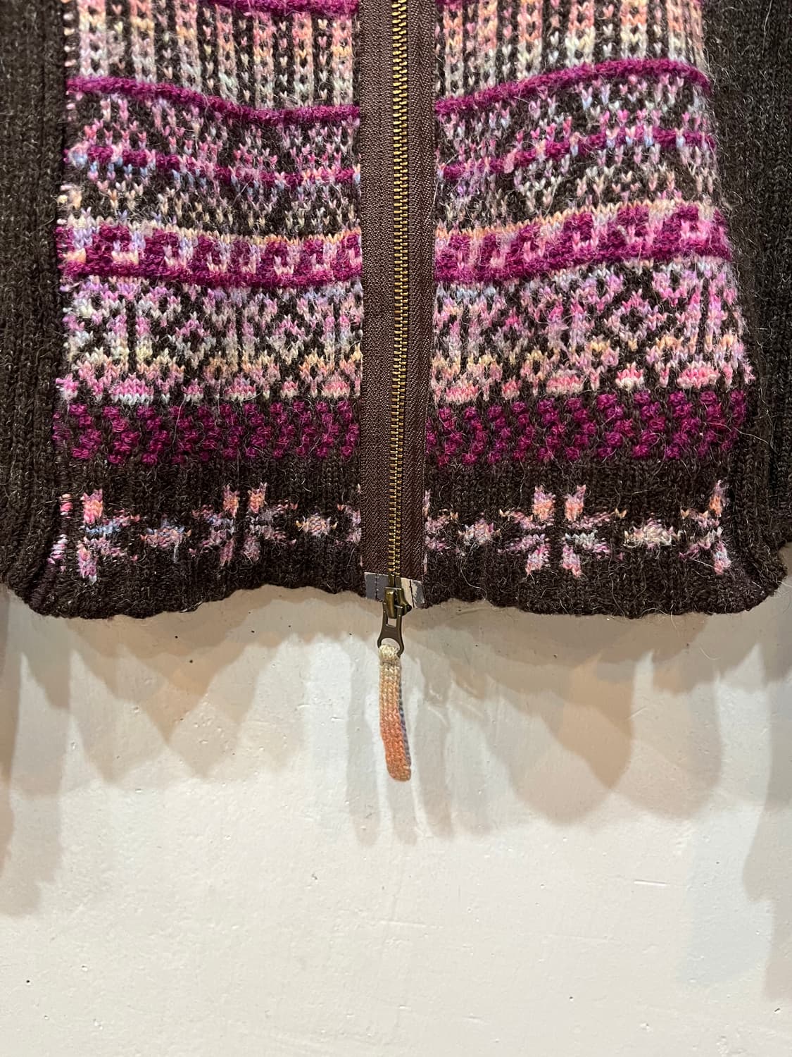 royal ascot 노르딕 니트집업 우먼즈 Made in JAPAN  상품이미지4